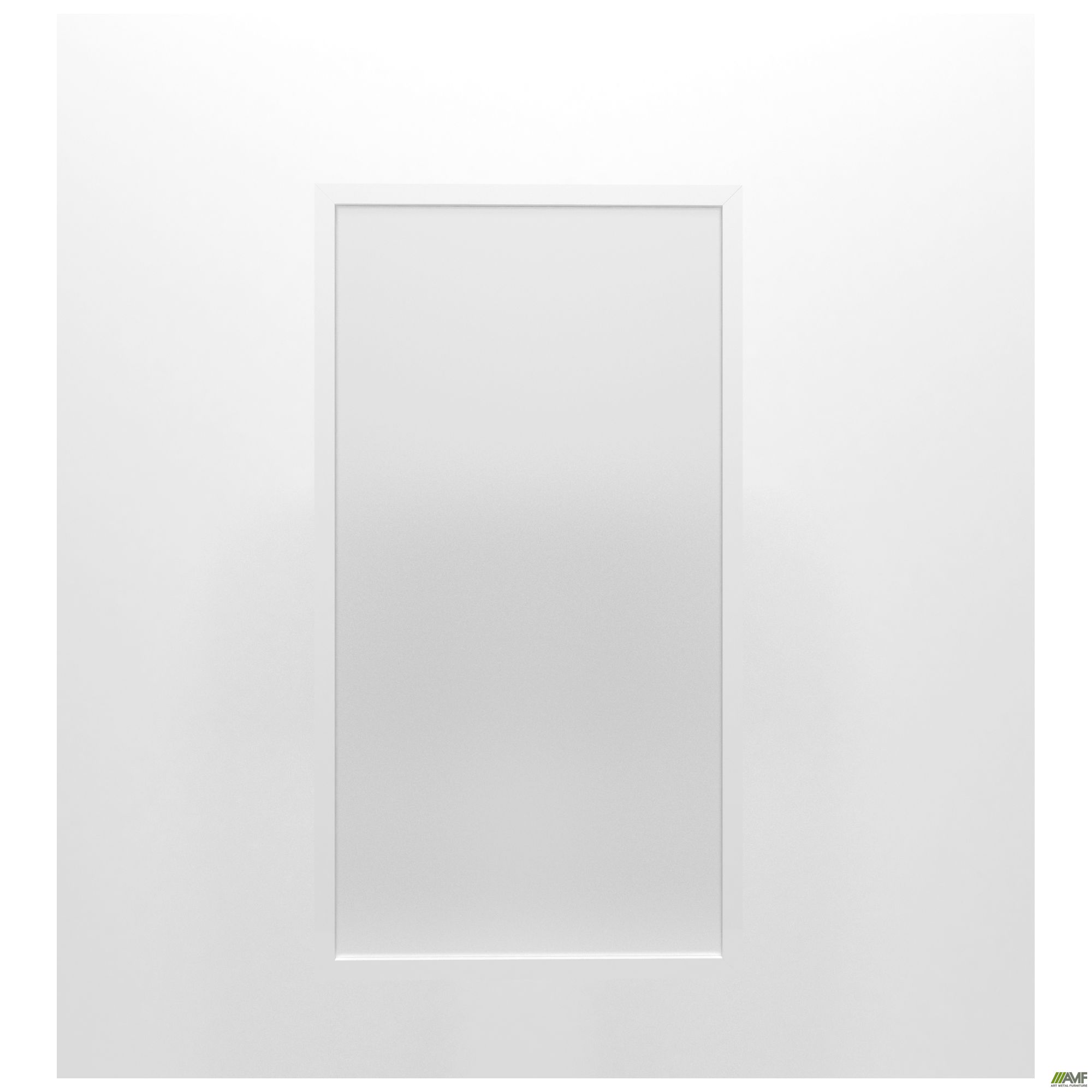Фото 2 - Фасад стекло Delta DL-712R (426х784х20мм) профиль белый 
