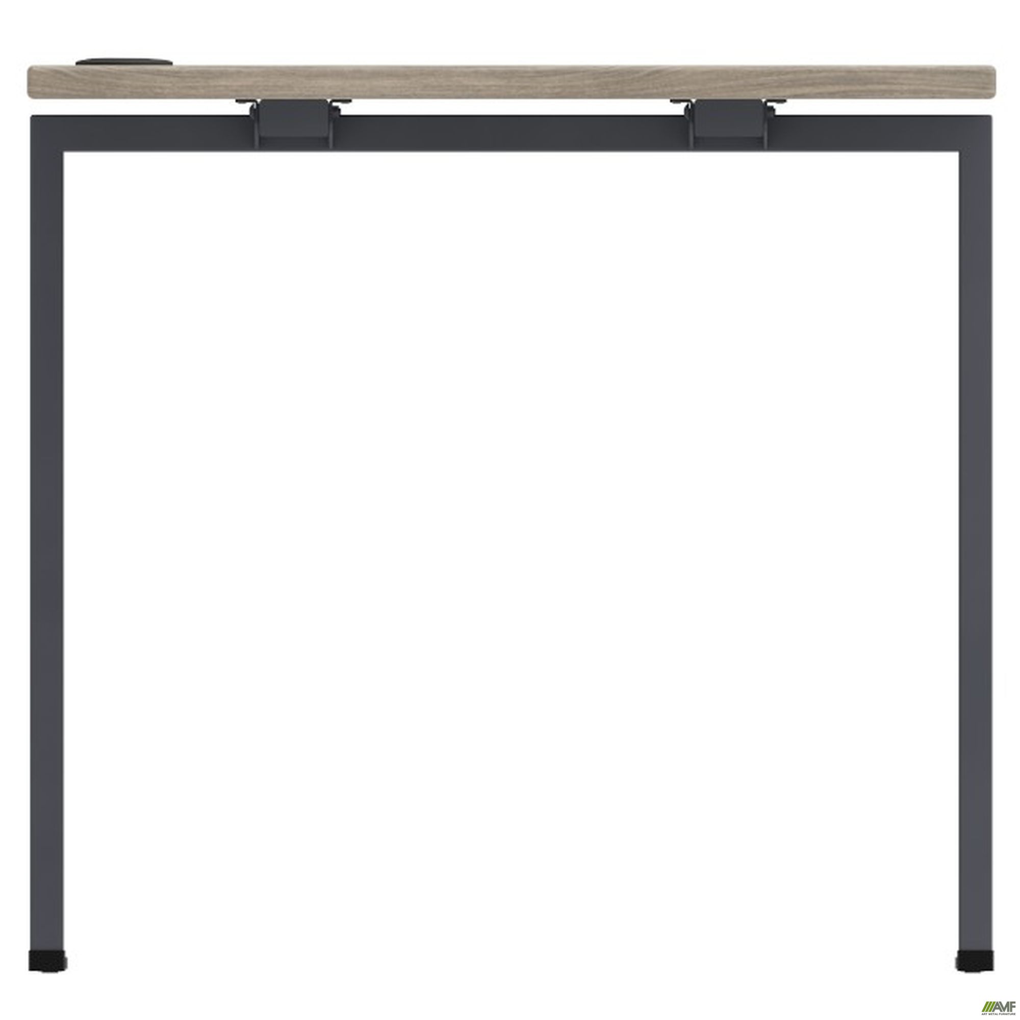 Фото 3 - Элемент стола составного с укороченными перемычками SIG-363 (1587х800х750мм) Черный графит/Вяз Либер 
