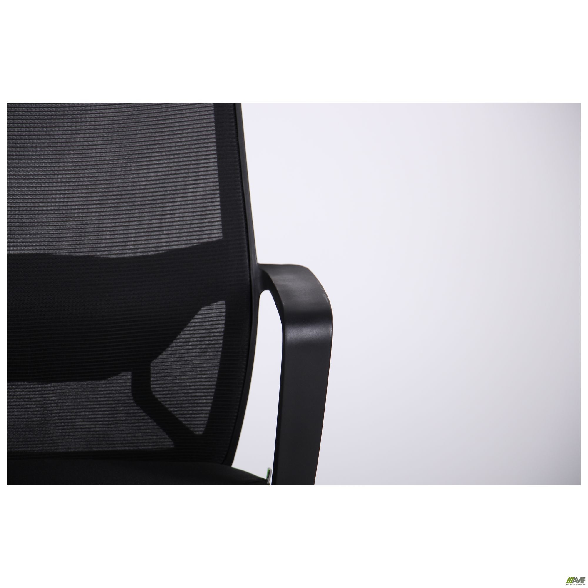 Фото 10 - Кресло Tin сиденье Саванна nova Black 19/спинка Сетка SL-00 черная 