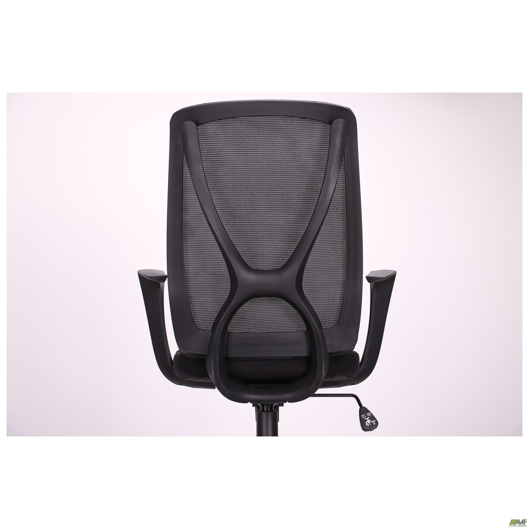 Фото 13 - Кресло Nickel Black сиденье Сидней-07/спинка Сетка SL-00 черная 