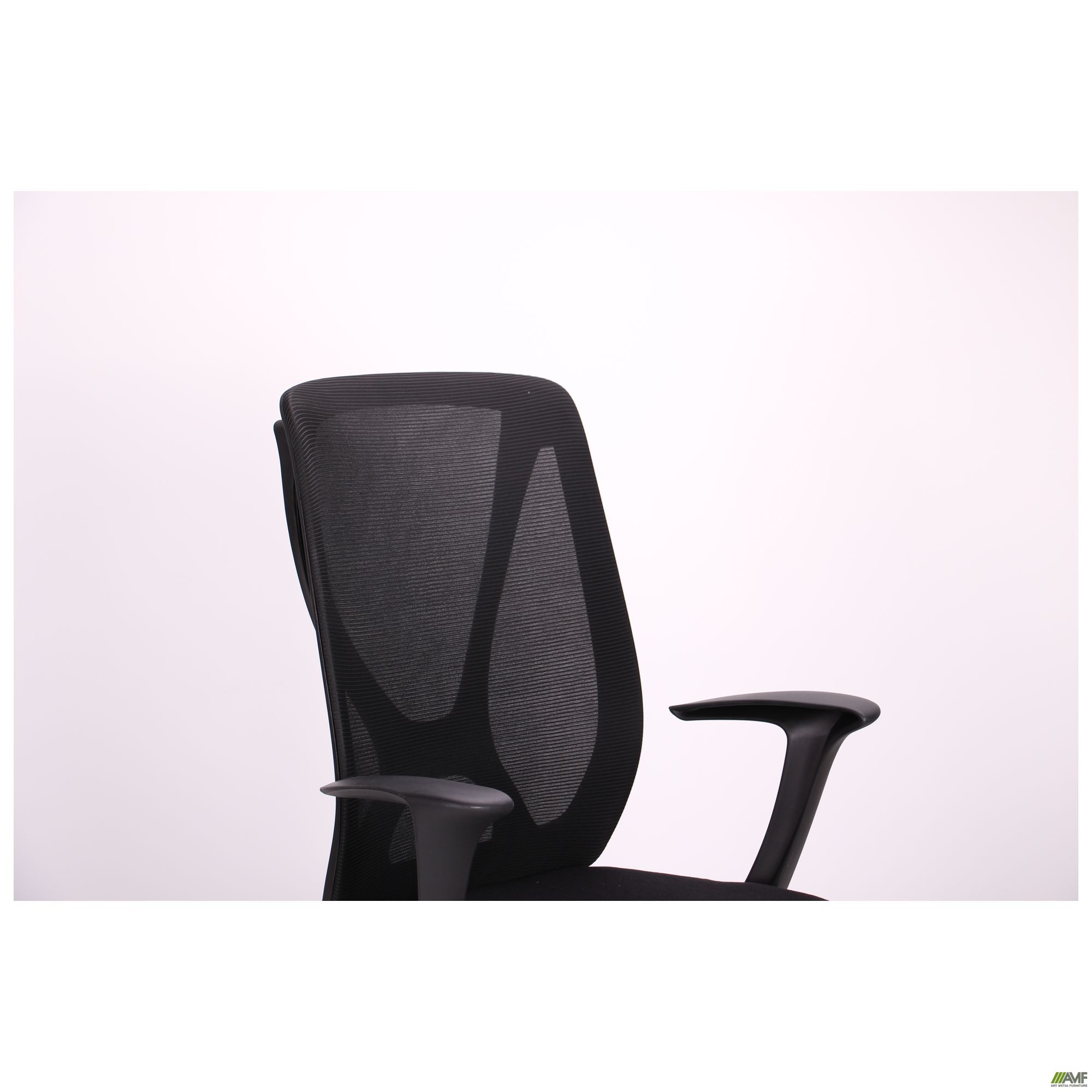 Фото 6 - Кресло Nickel Black сиденье Сидней-07/спинка Сетка SL-00 черная 