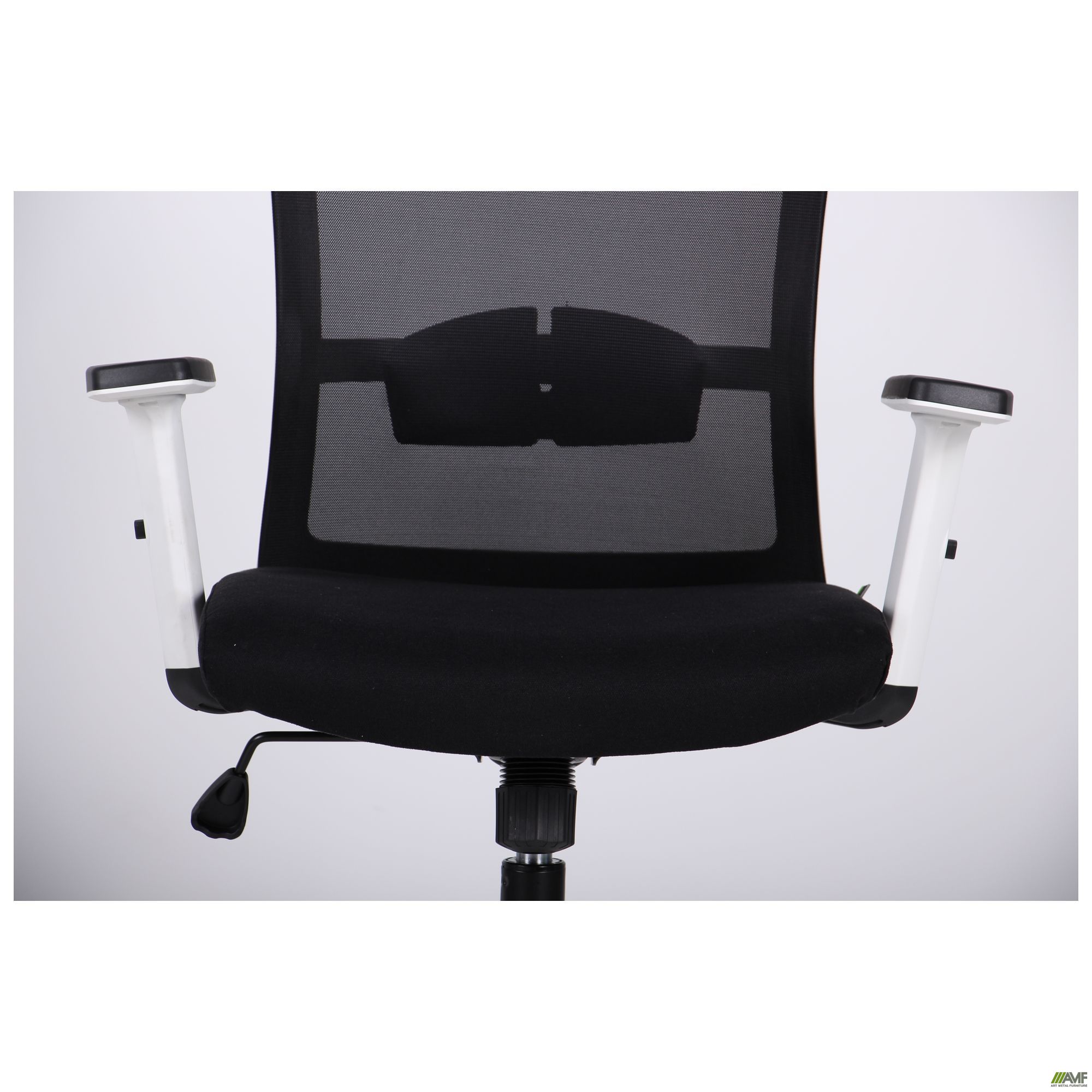 Фото 8 - Кресло Uran White HR сиденье Сидней-07/спинка Сетка HY-100 черная 