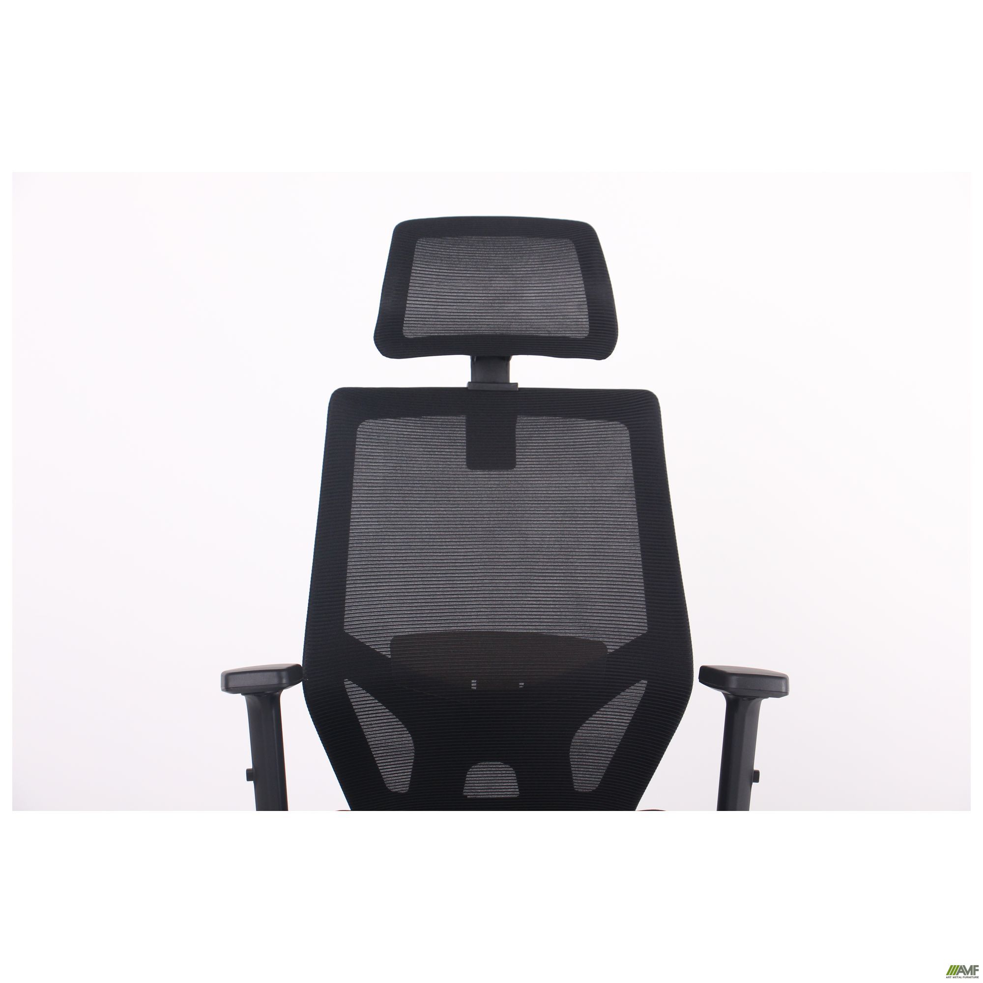 Фото 6 - Кресло Lead Black HR сиденье Нест-01 черная/спинка Сетка SL-00 черная 