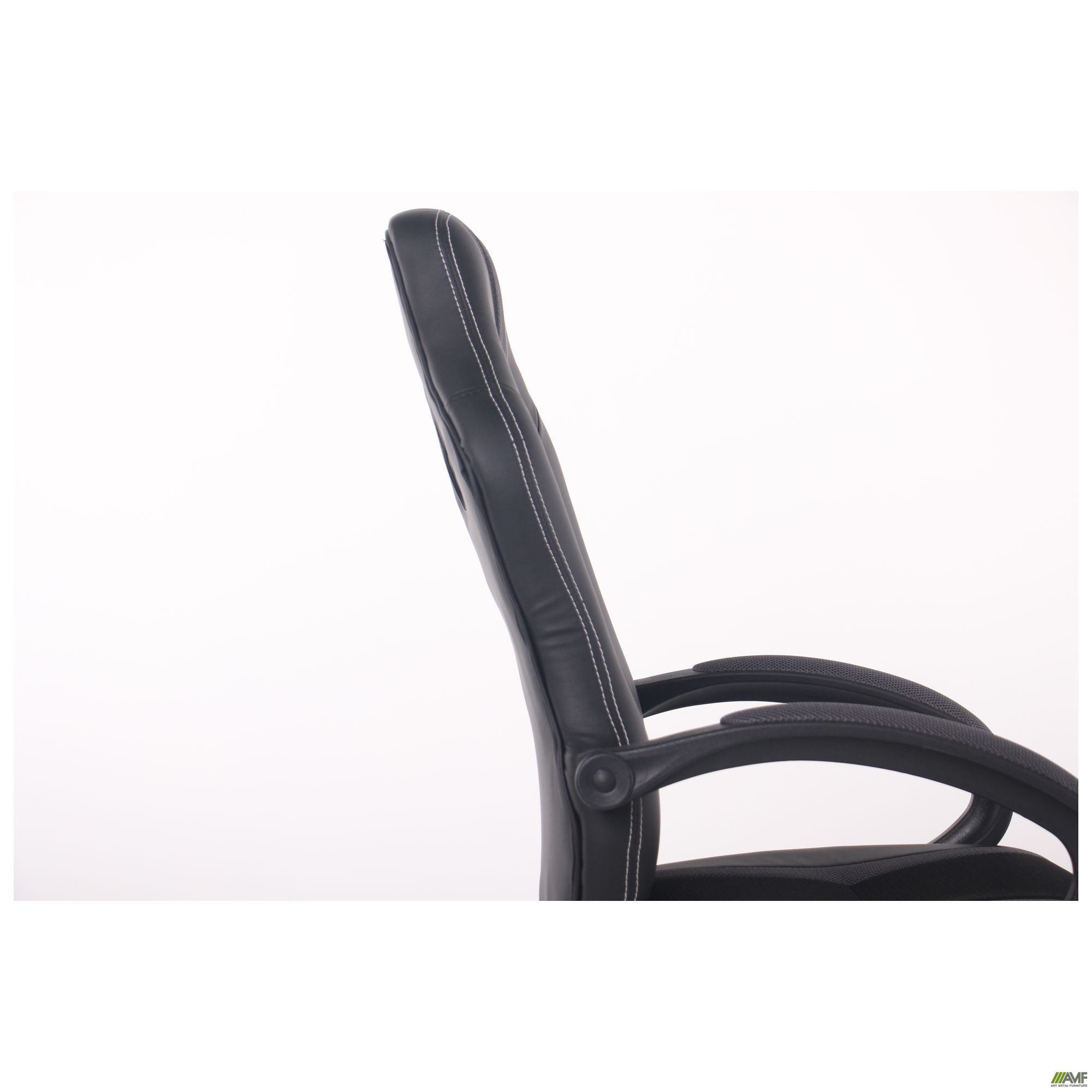 Фото 16 - Крісло Shift Неаполь N-20/Сітка чорна, вставки Сітка сіра 