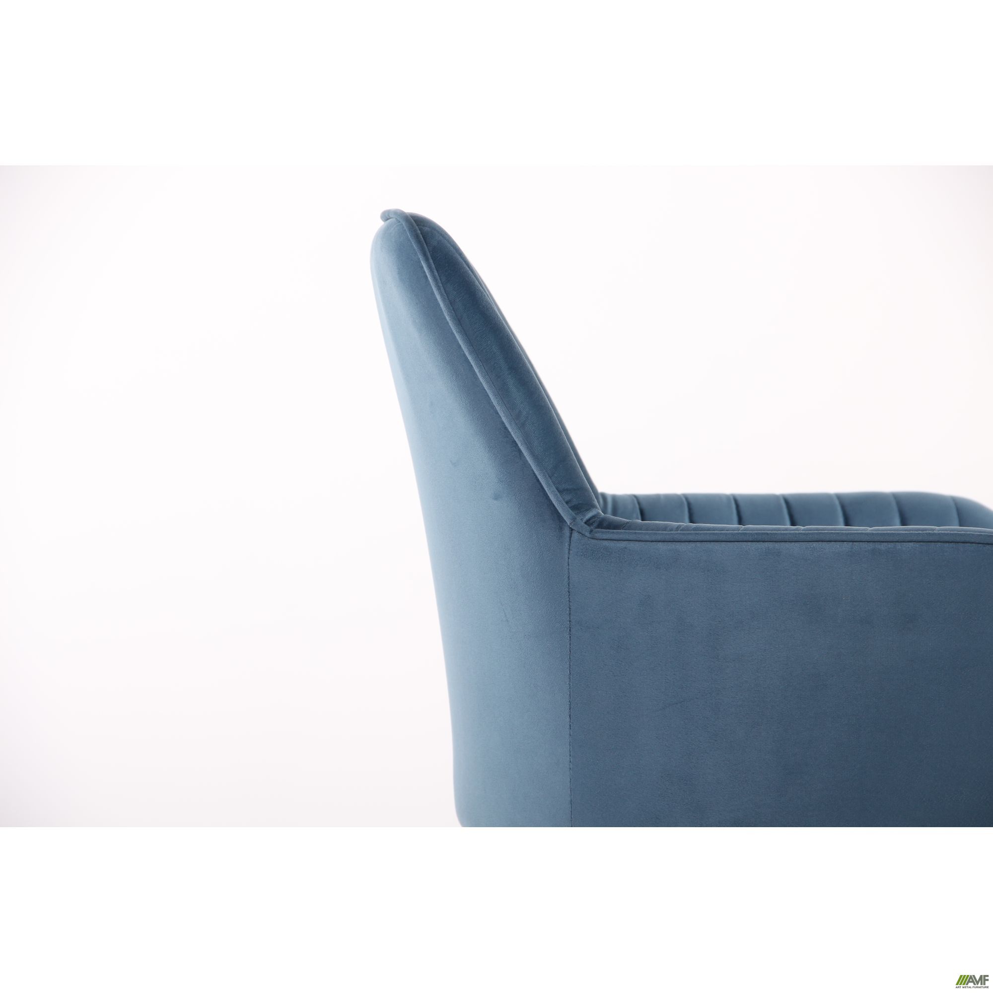 Фото 13 - Кресло Аспен хром ткань Flox 85 синий со штрихкодом EAN 