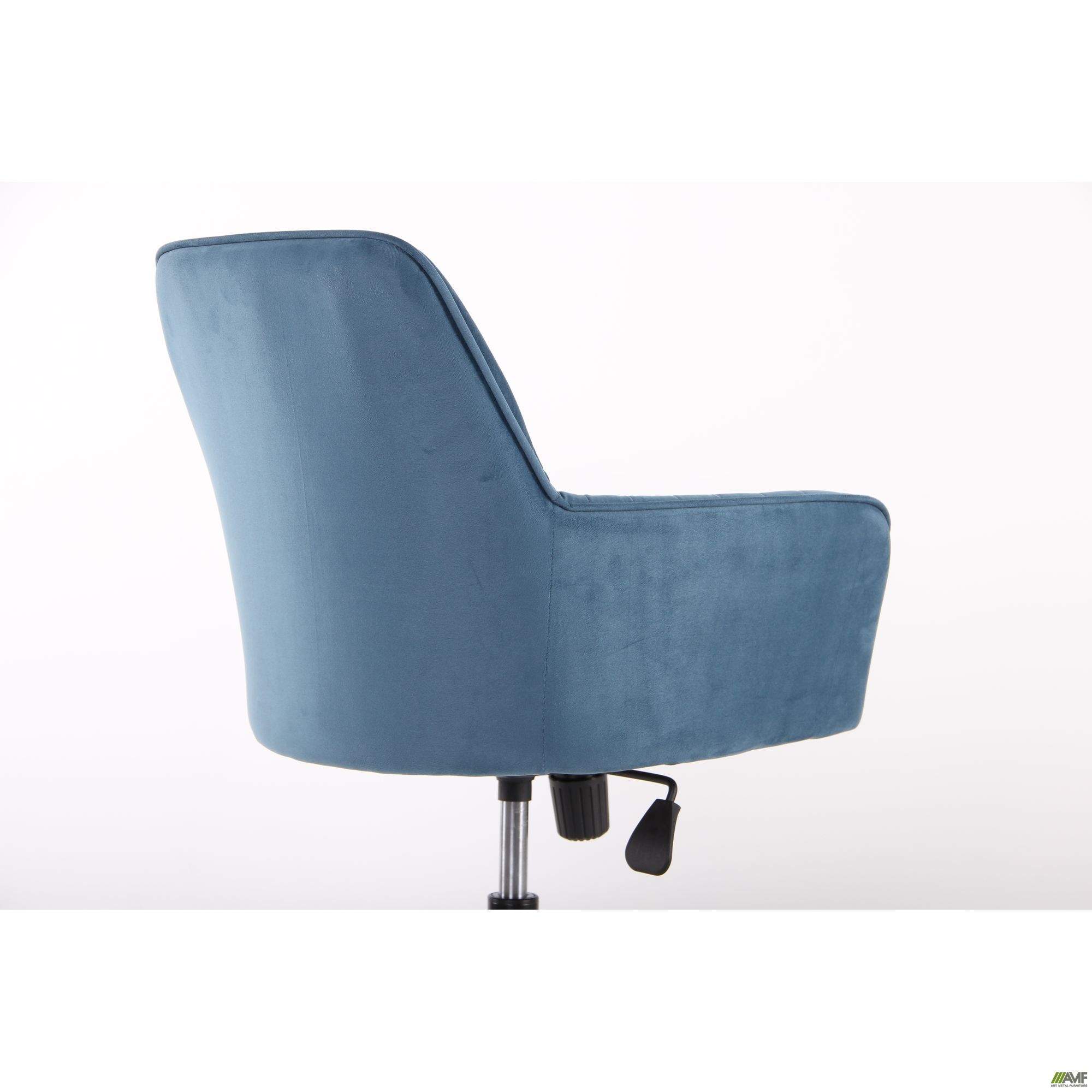Фото 14 - Кресло Аспен хром ткань Flox 85 синий со штрихкодом EAN 
