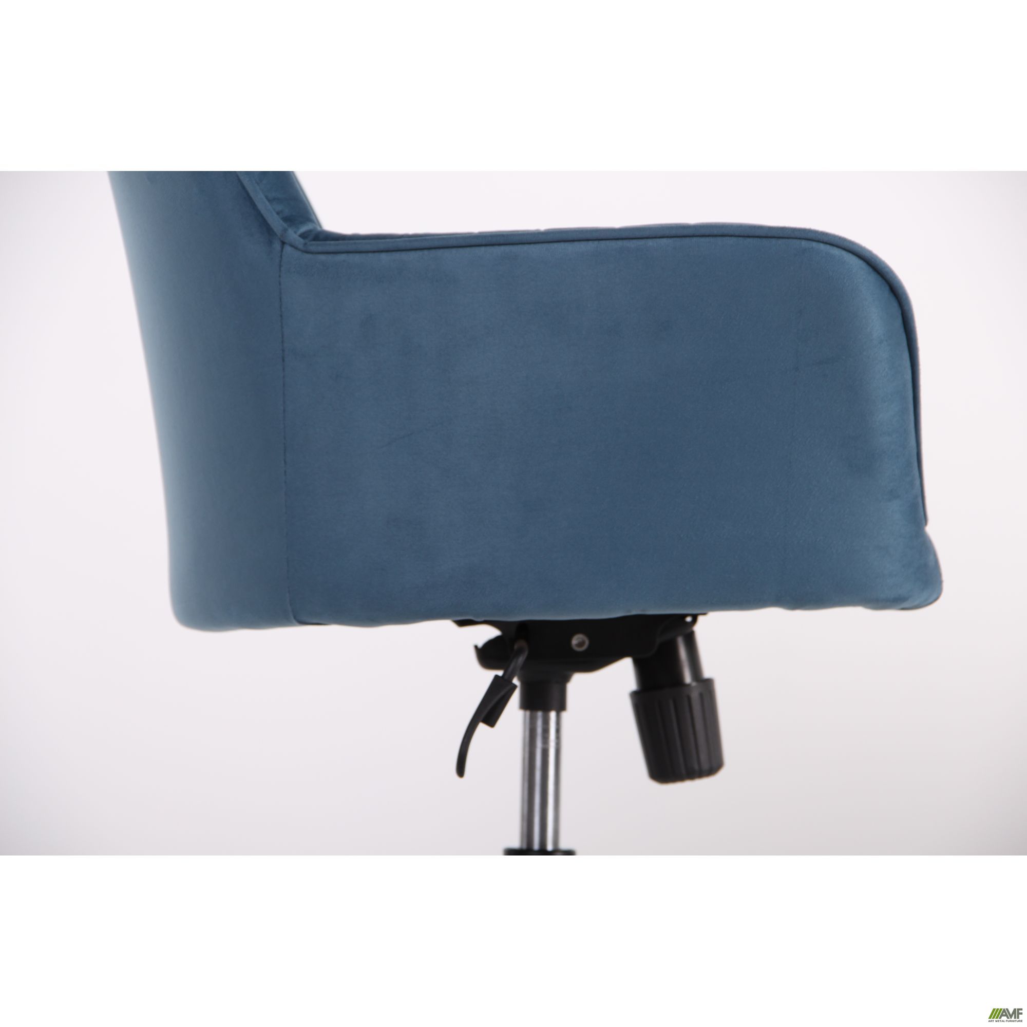 Фото 18 - Кресло Аспен хром ткань Flox 85 синий со штрихкодом EAN 