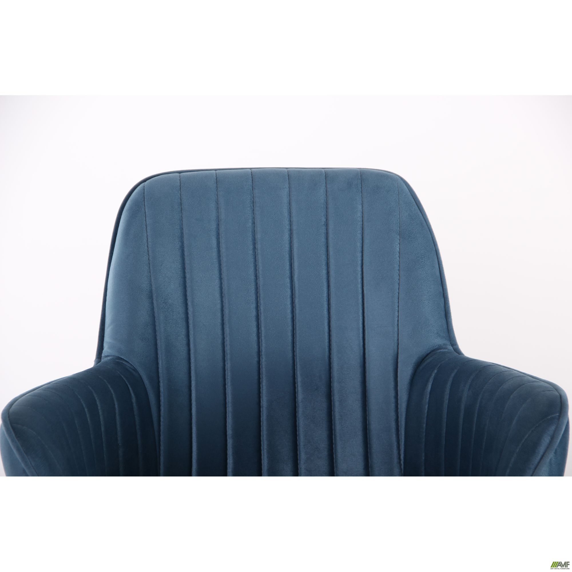 Фото 6 - Кресло Аспен хром ткань Flox 85 синий со штрихкодом EAN 