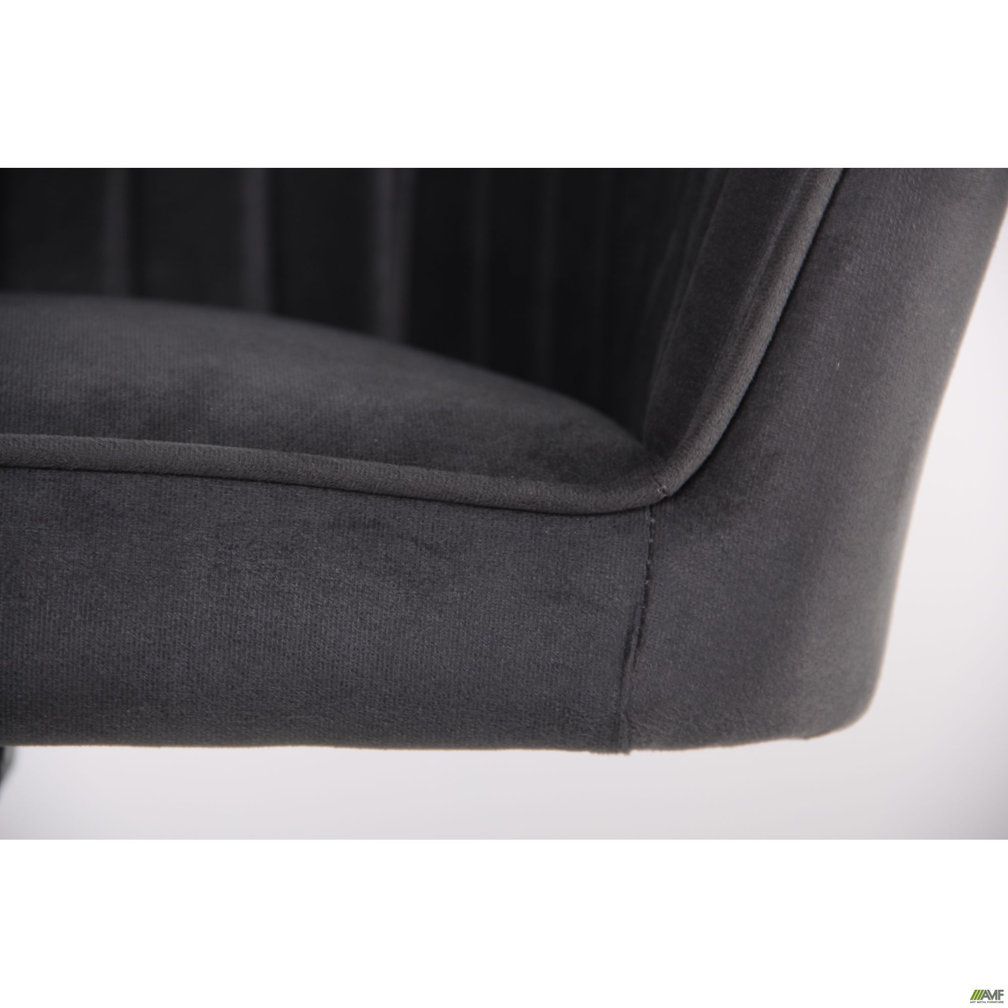 Фото 12 - Кресло Аспен хром ткань Flox 95 серый со штрихкодом EAN 