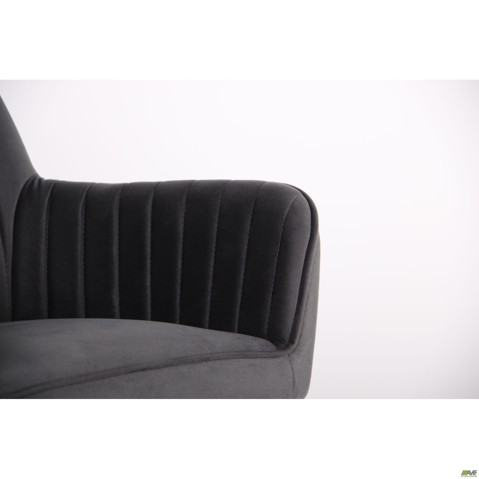 Фото 16 - Кресло Аспен хром ткань Flox 95 серый со штрихкодом EAN 