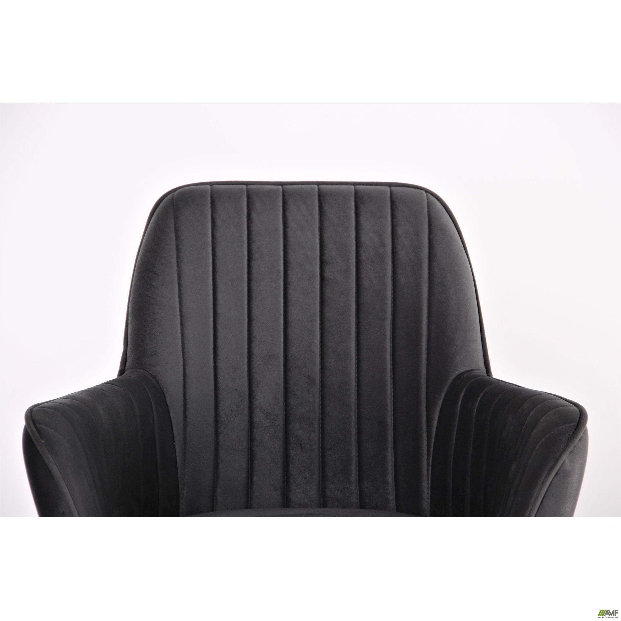 Фото 6 - Кресло Аспен хром ткань Flox 95 серый со штрихкодом EAN 