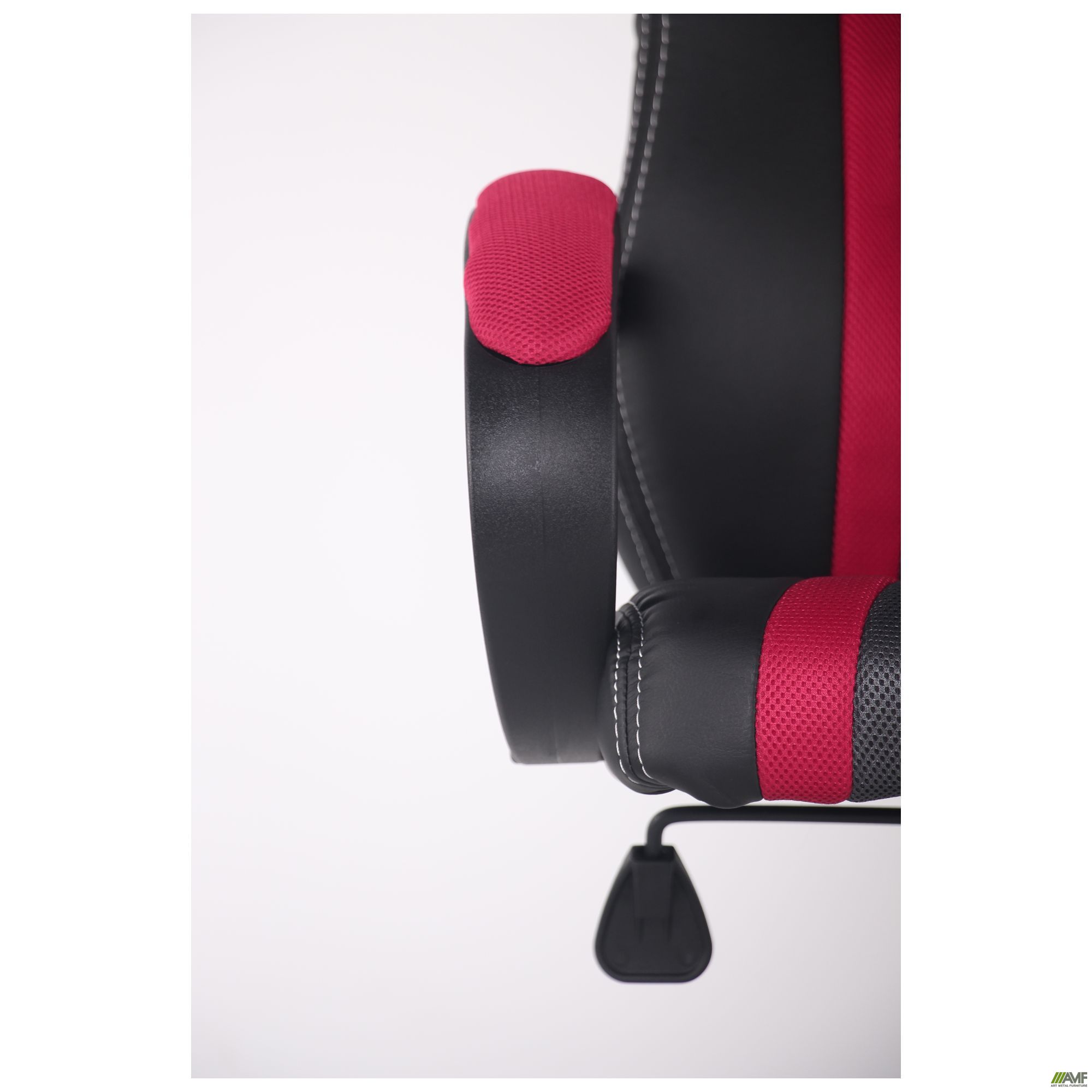 Фото 9 - Кресло Shift Неаполь N-20/Сетка серая, вставки Сетка красная 