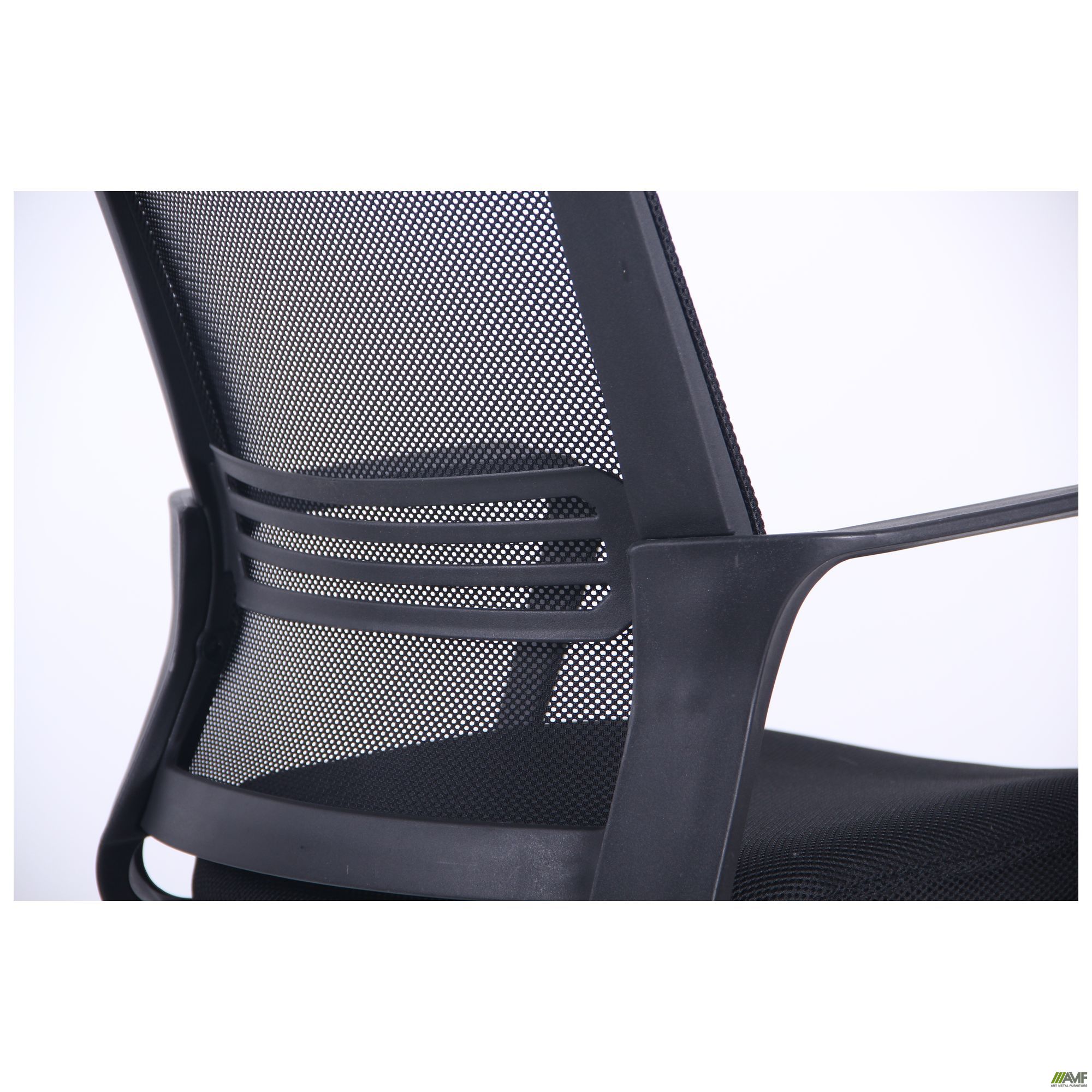 Фото 11 - Кресло Джун сиденье Сетка черная/спинка Сетка черная 