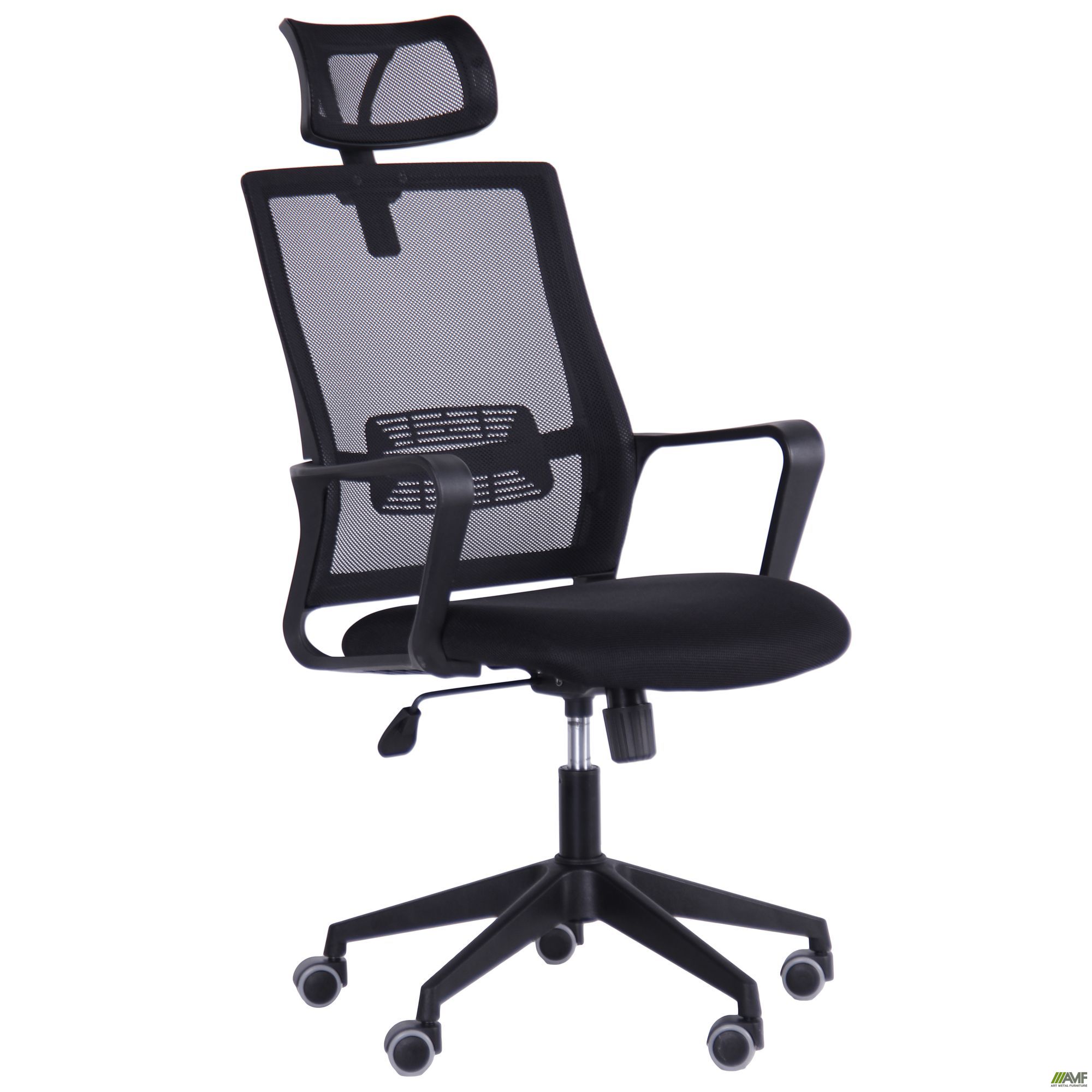Фото 1 - Кресло Matrix HR сиденье Сетка черная/спинка Сетка черная 
