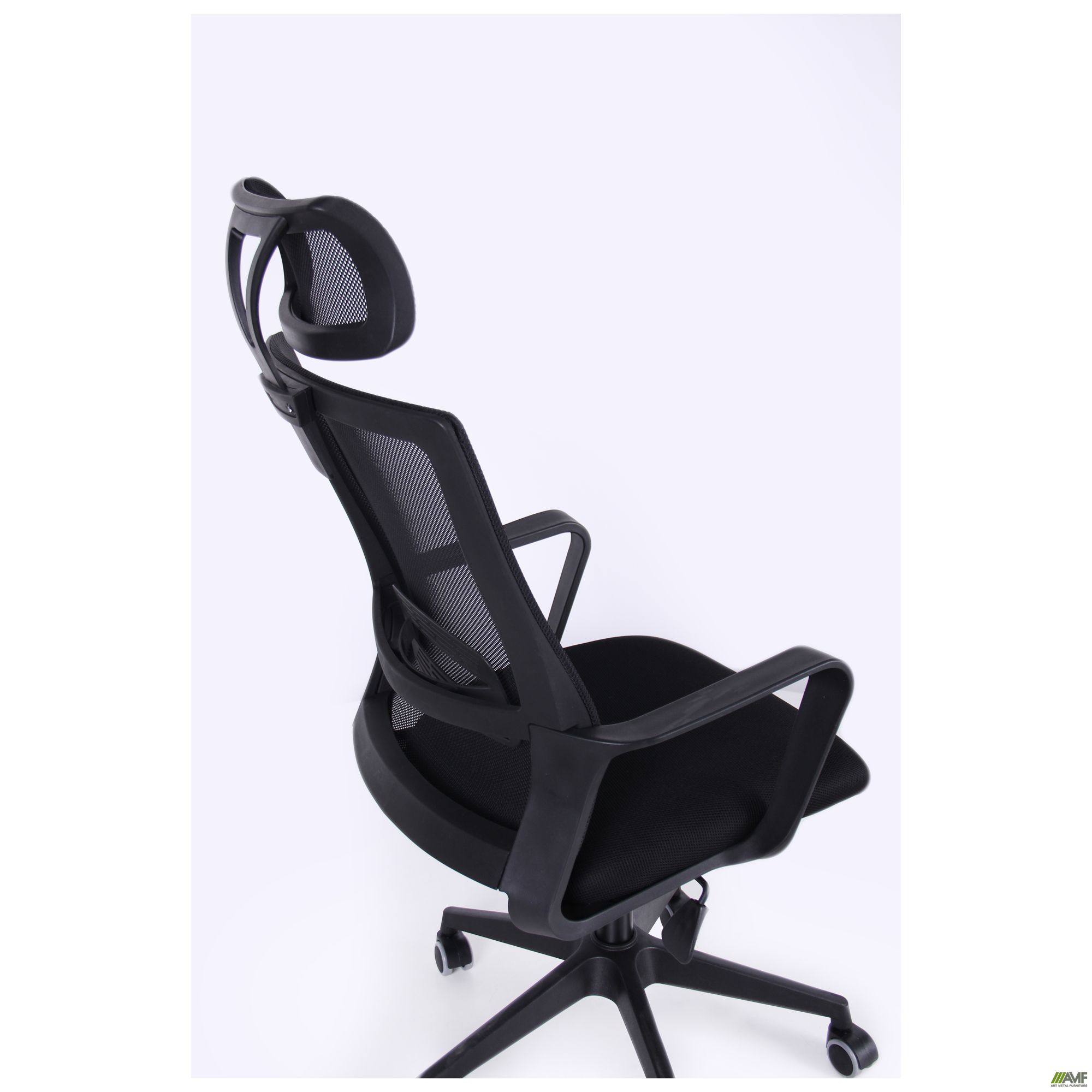 Фото 10 - Кресло Matrix HR сиденье Сетка черная/спинка Сетка черная 
