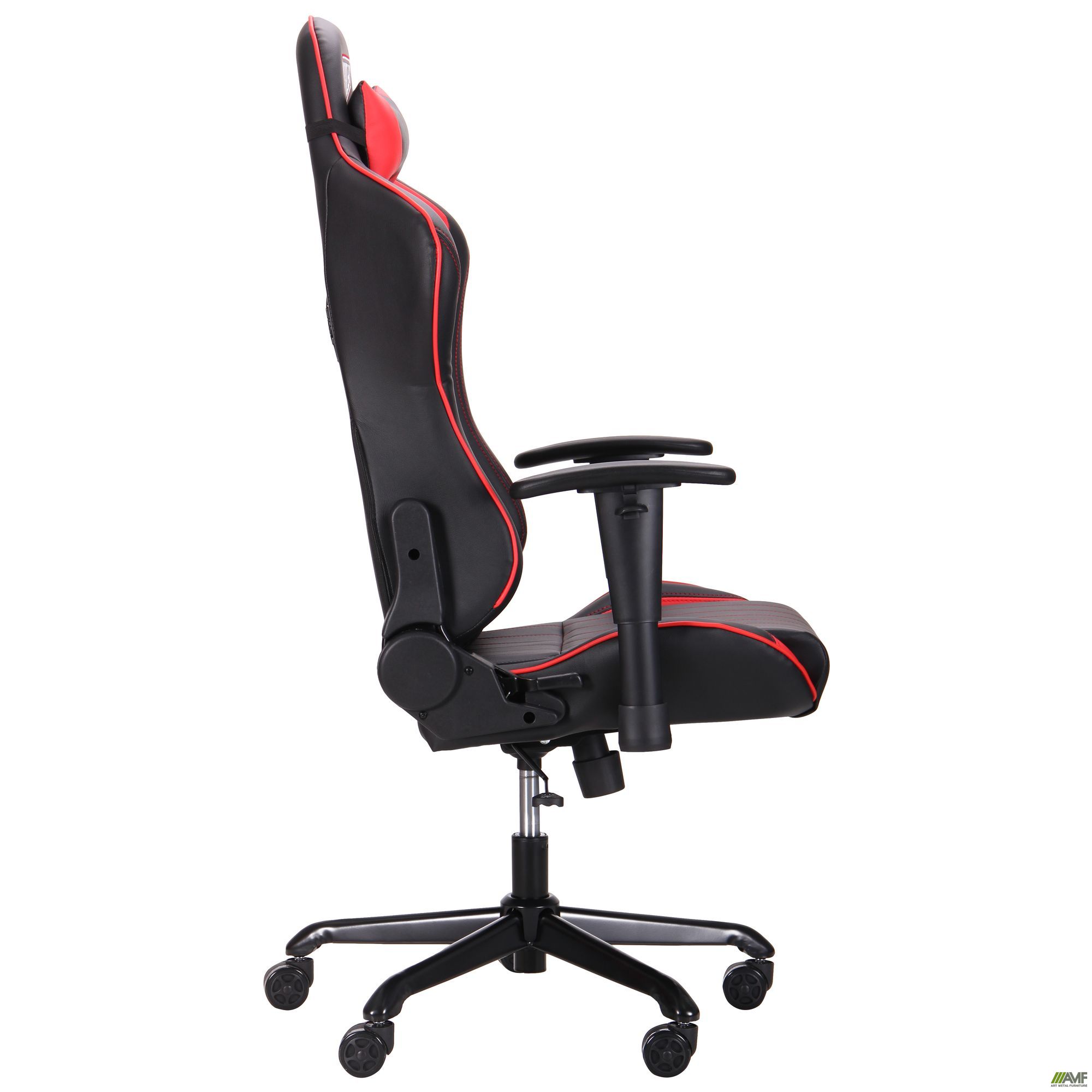 Фото 4 - Кресло VR Racer Shepard черный/красный 