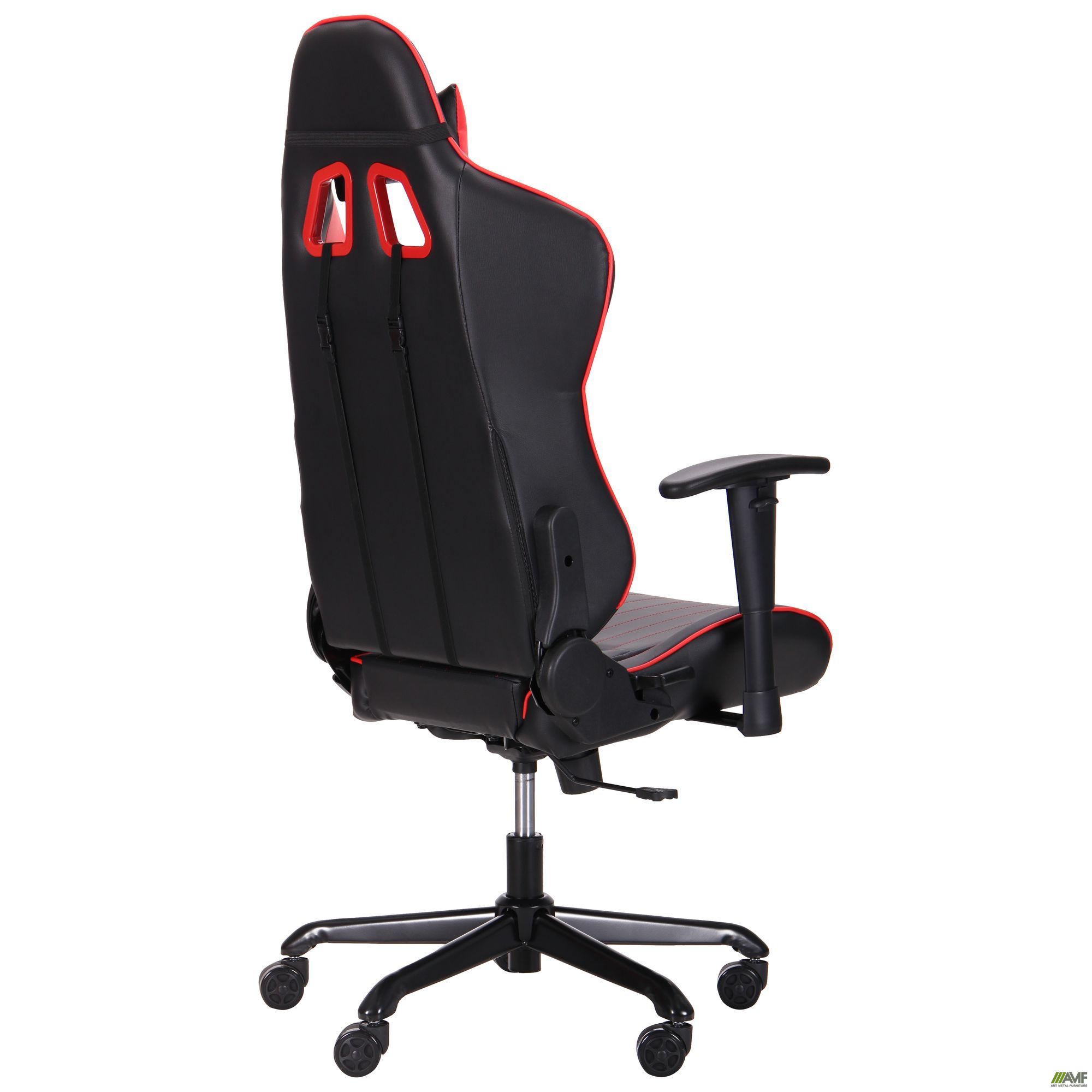 Фото 5 - Кресло VR Racer Shepard черный/красный 