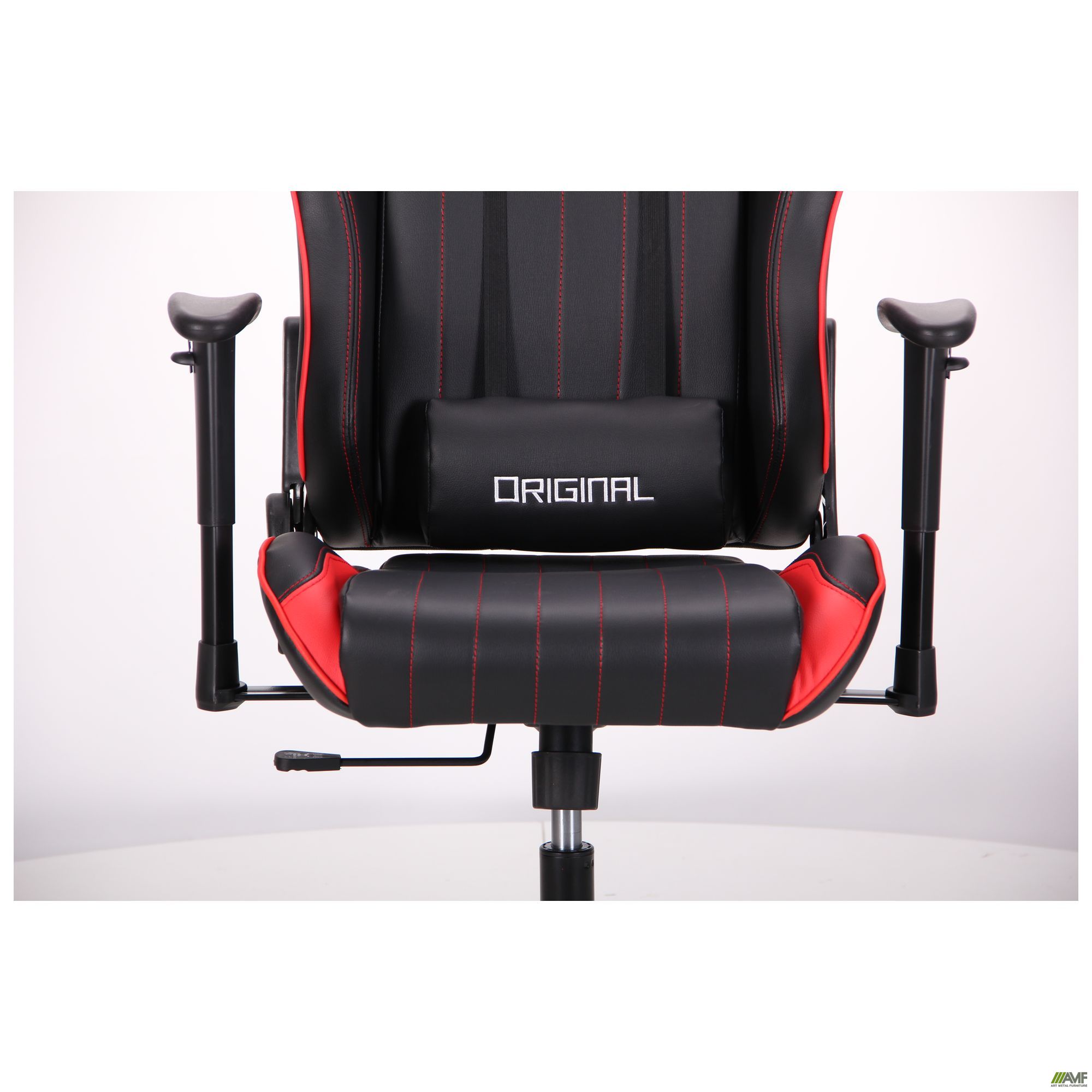 Фото 10 - Кресло VR Racer Shepard черный/красный 
