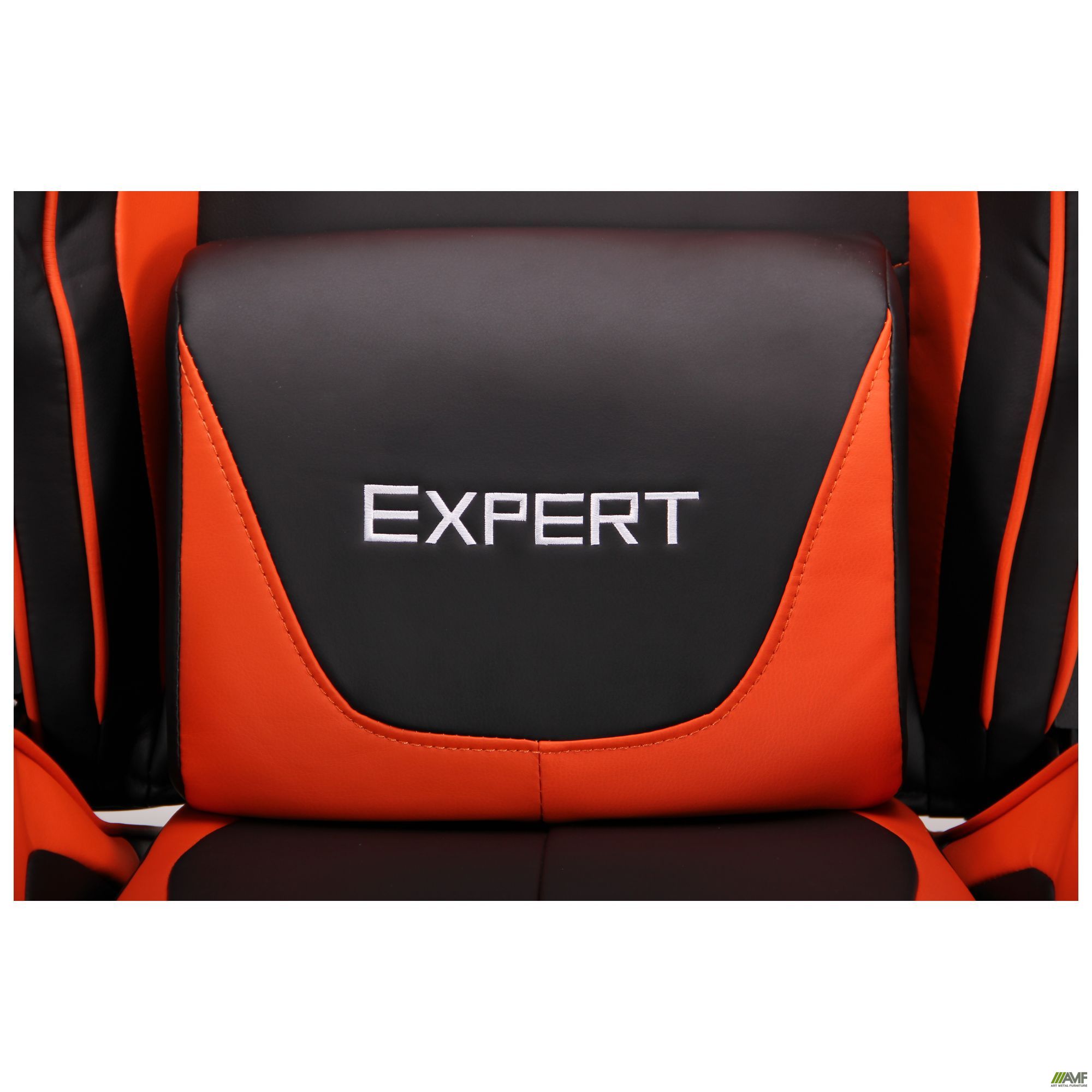 Фото 13 - Кресло VR Racer Expert Genius черный/оранжевый 