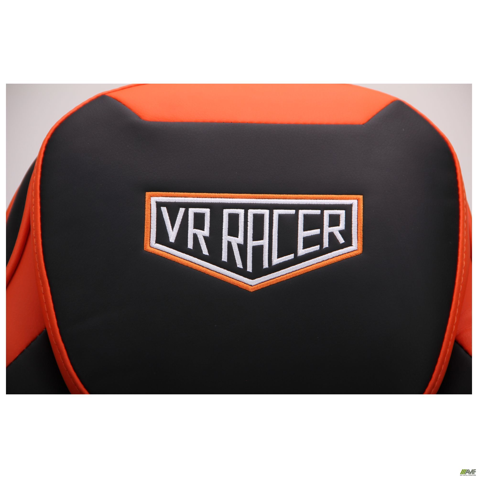 Фото 14 - Кресло VR Racer Expert Genius черный/оранжевый 