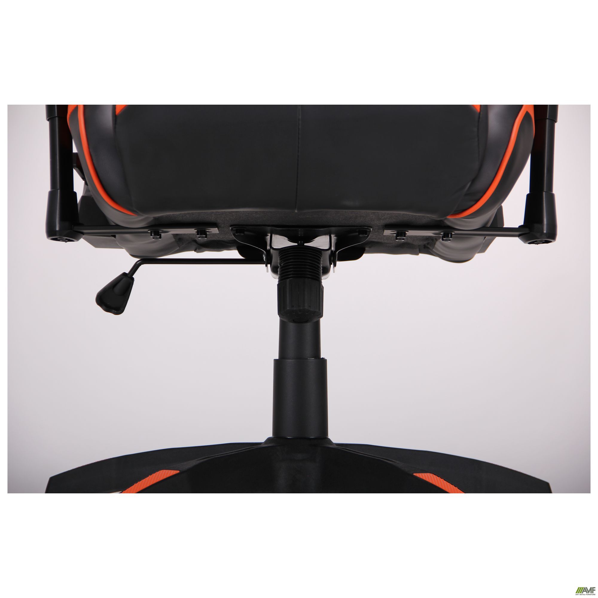 Фото 15 - Кресло VR Racer Expert Genius черный/оранжевый 