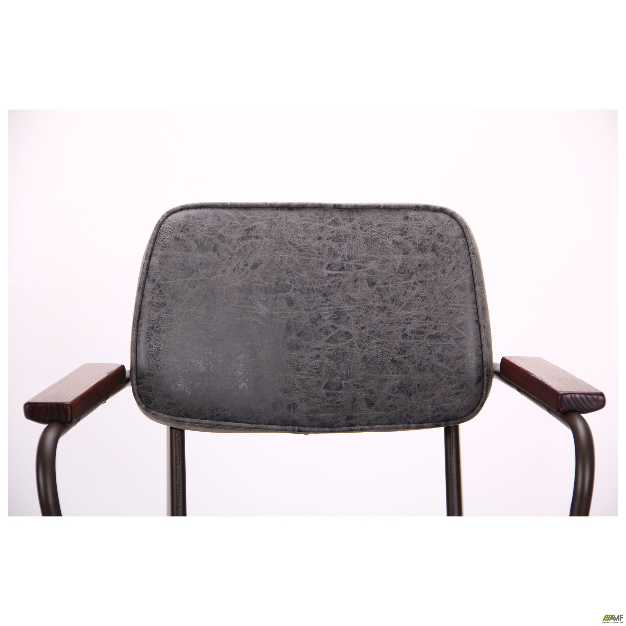 Фото 6 - Кресло Lennon кофе / бетон 