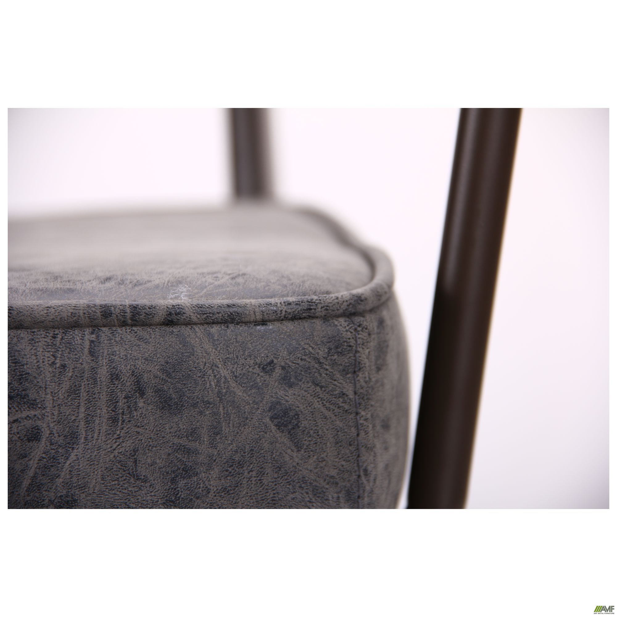 Фото 9 - Кресло Lennon кофе / бетон 