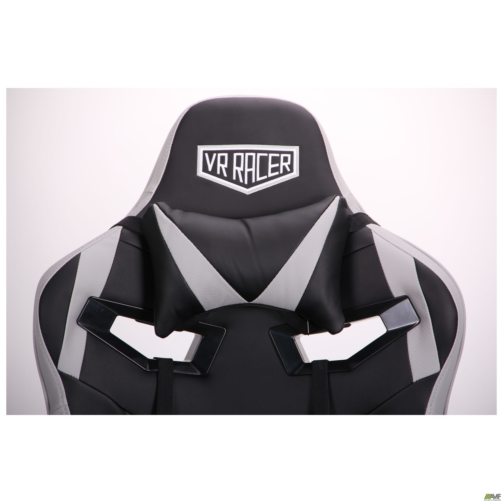 Фото 9 - Кресло VR Racer Expert Wizard черный/серый 