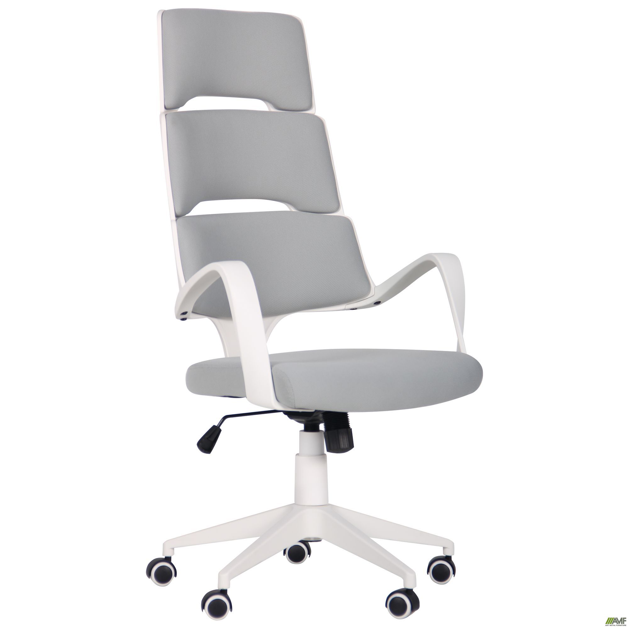 Фото 1 - Кресло Spiral White светло-серый 