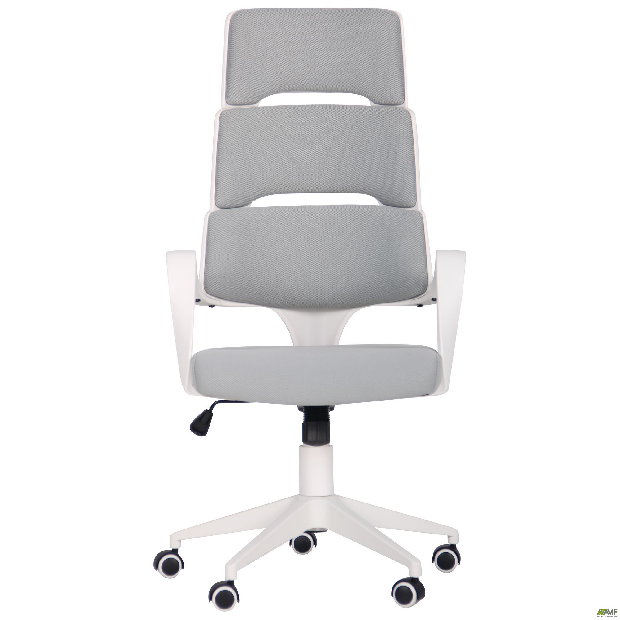 Фото 3 - Кресло Spiral White светло-серый 