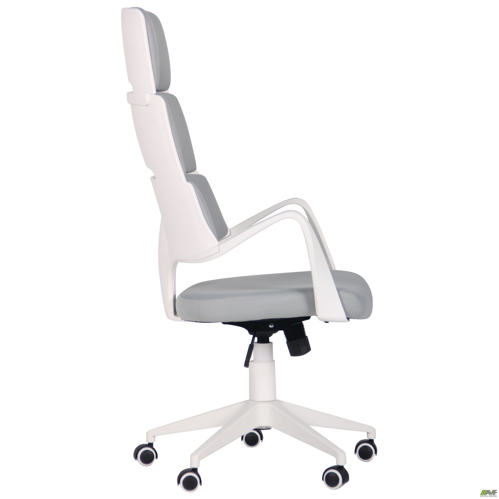 Фото 4 - Кресло Spiral White светло-серый 