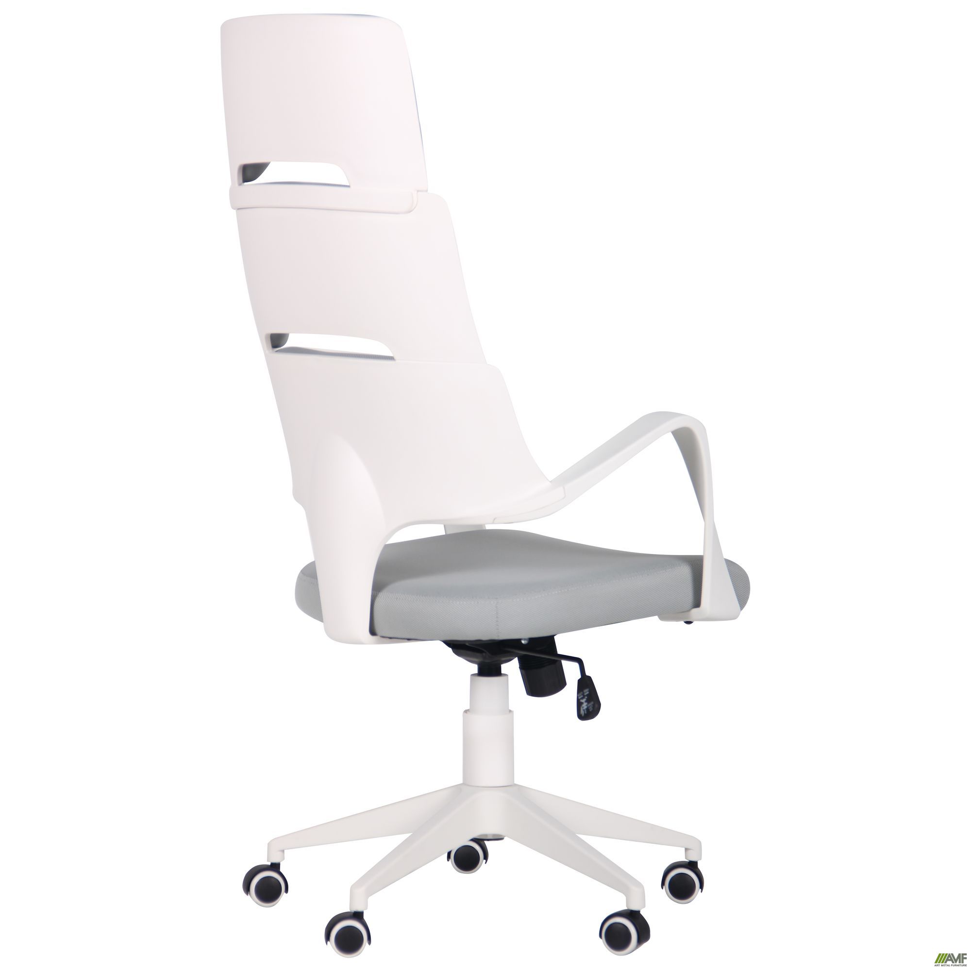 Фото 5 - Кресло Spiral White светло-серый 