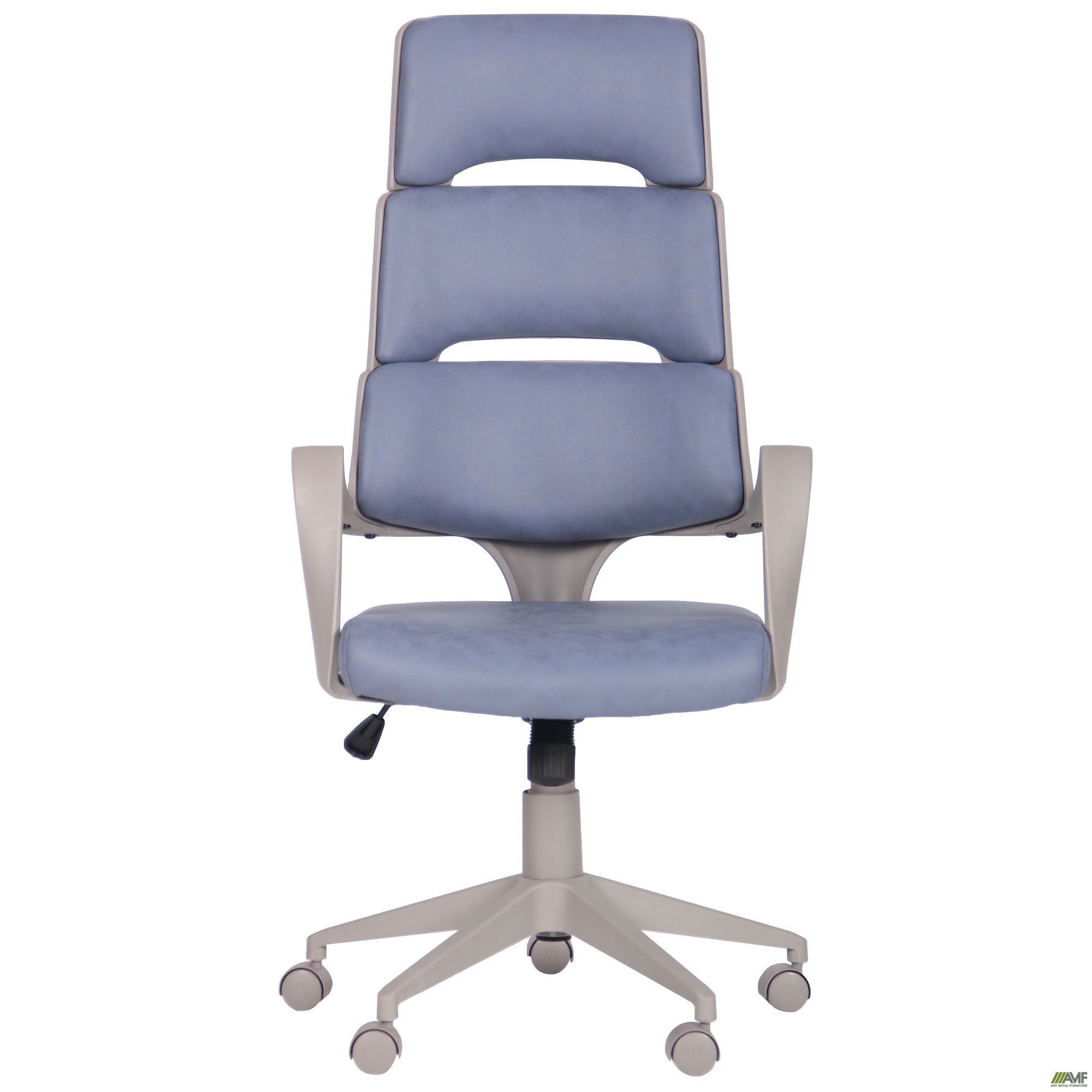 Фото 3 - Кресло Spiral Grey сине-серый 
