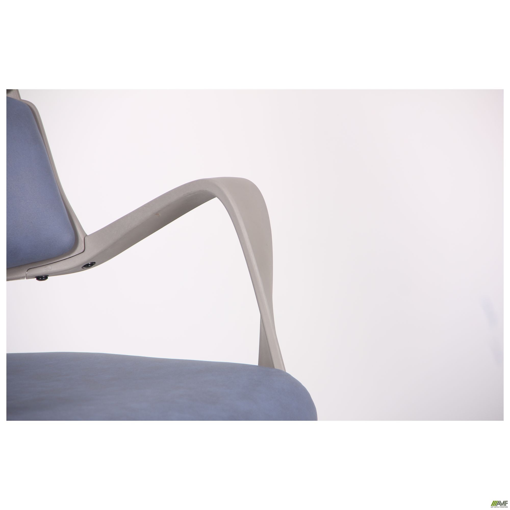 Фото 10 - Кресло Spiral Grey сине-серый 