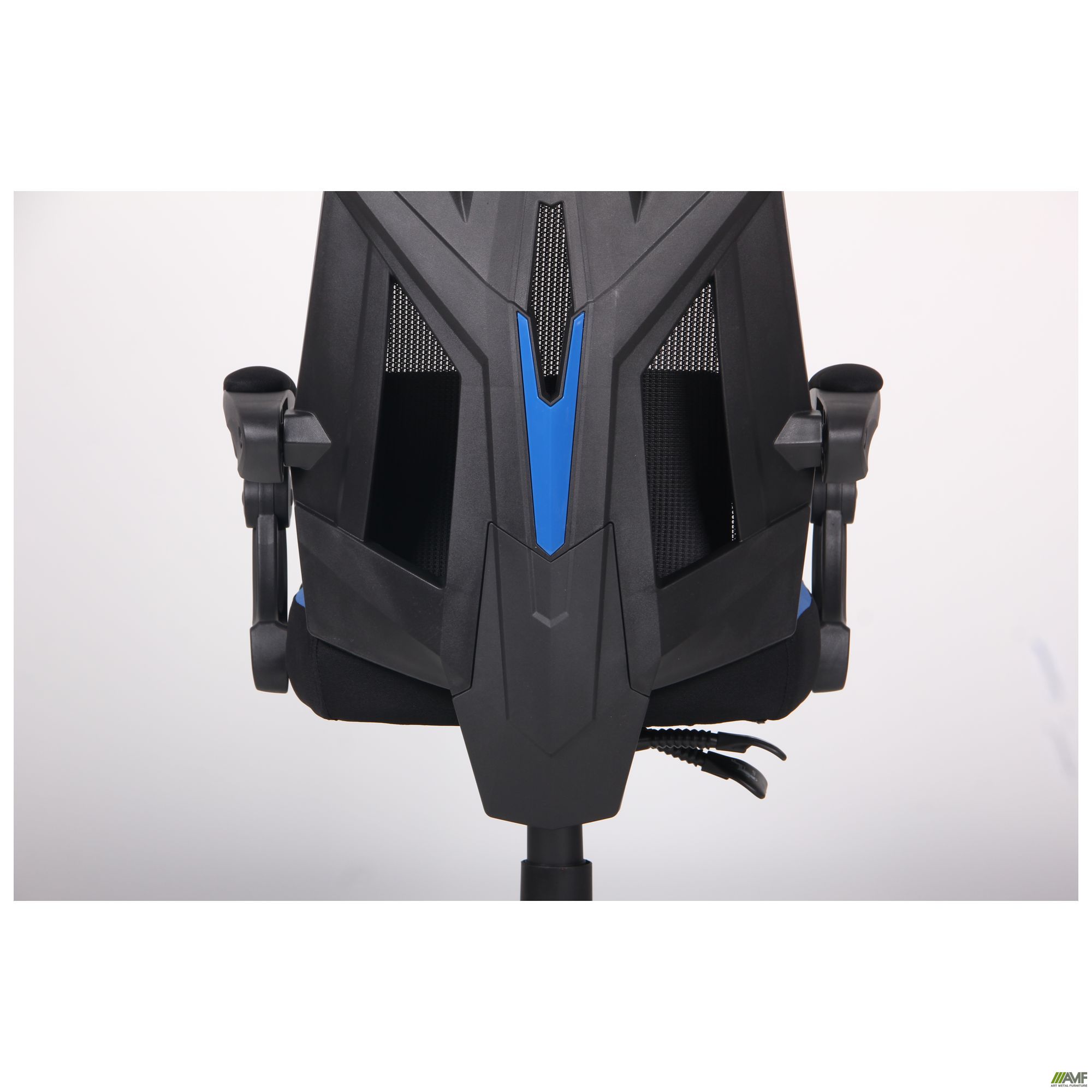Фото 14 - Кресло VR Racer Radical Garrus черный/синий 