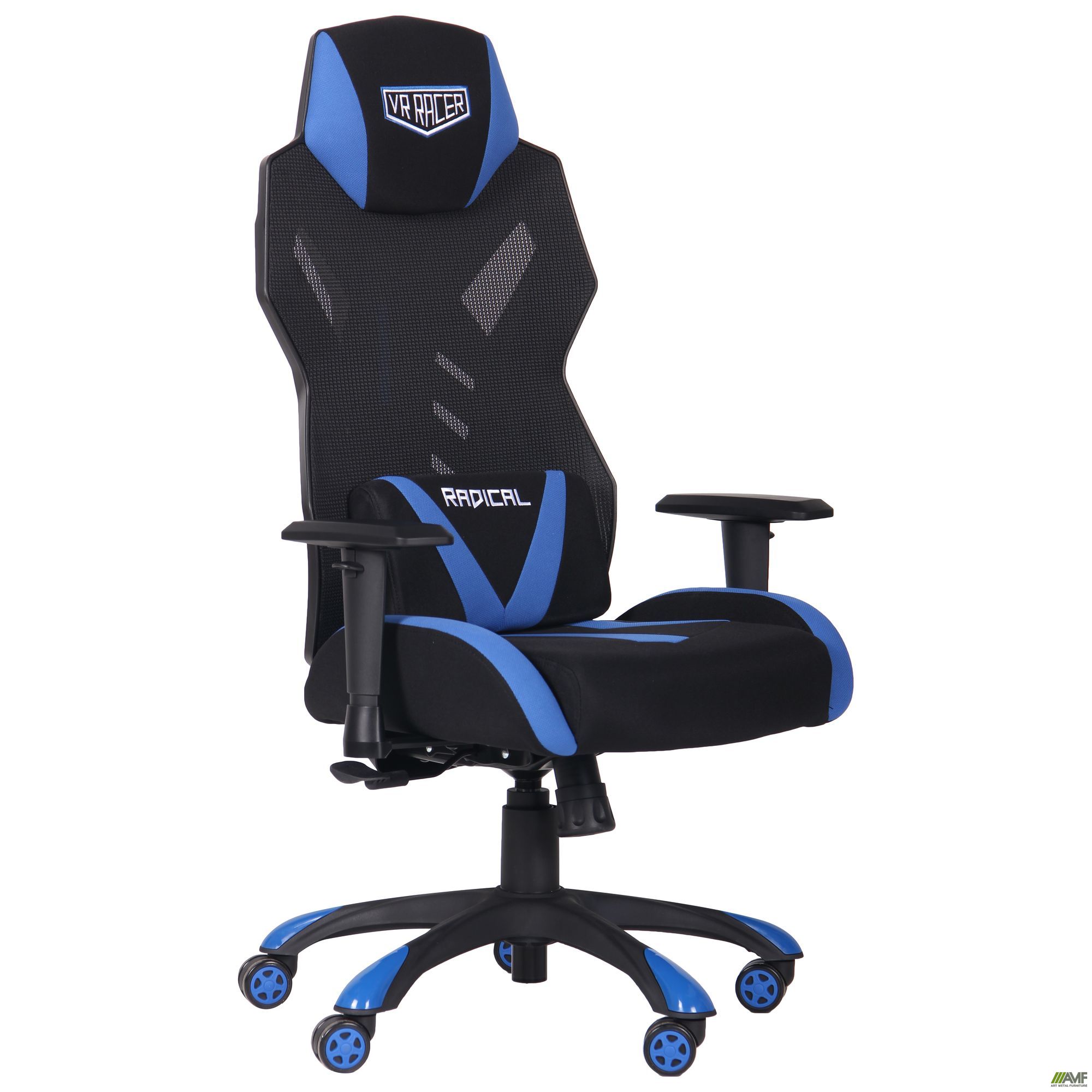 Фото 1 - Кресло VR Racer Radical Krios черный/синий 