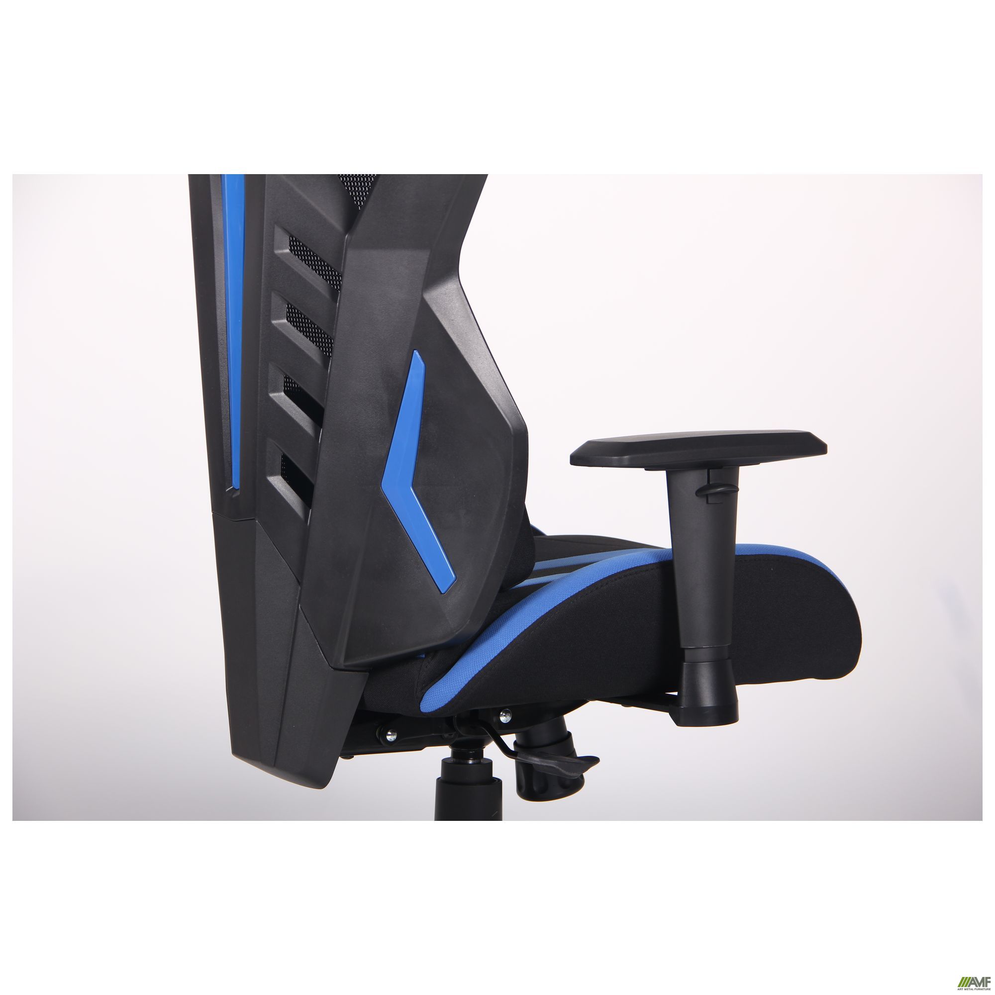 Фото 13 - Кресло VR Racer Radical Krios черный/синий 