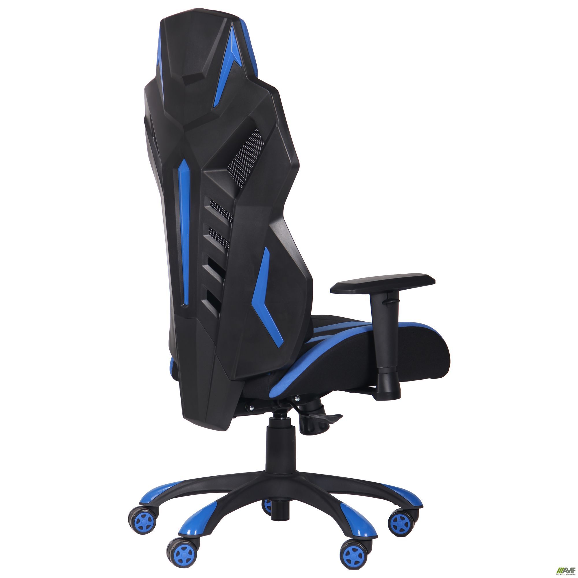Фото 5 - Кресло VR Racer Radical Krios черный/синий 