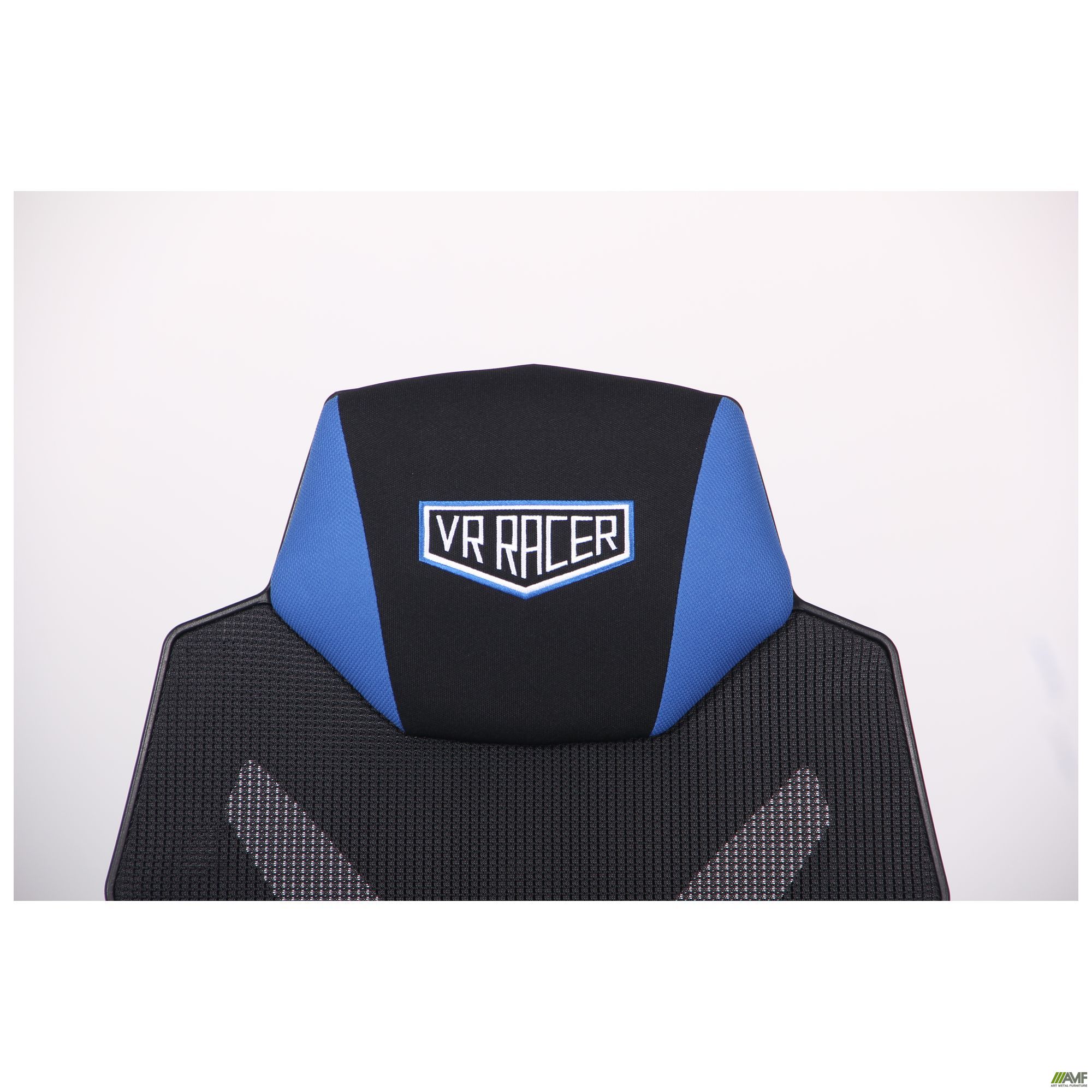 Фото 10 - Кресло VR Racer Radical Krios черный/синий 