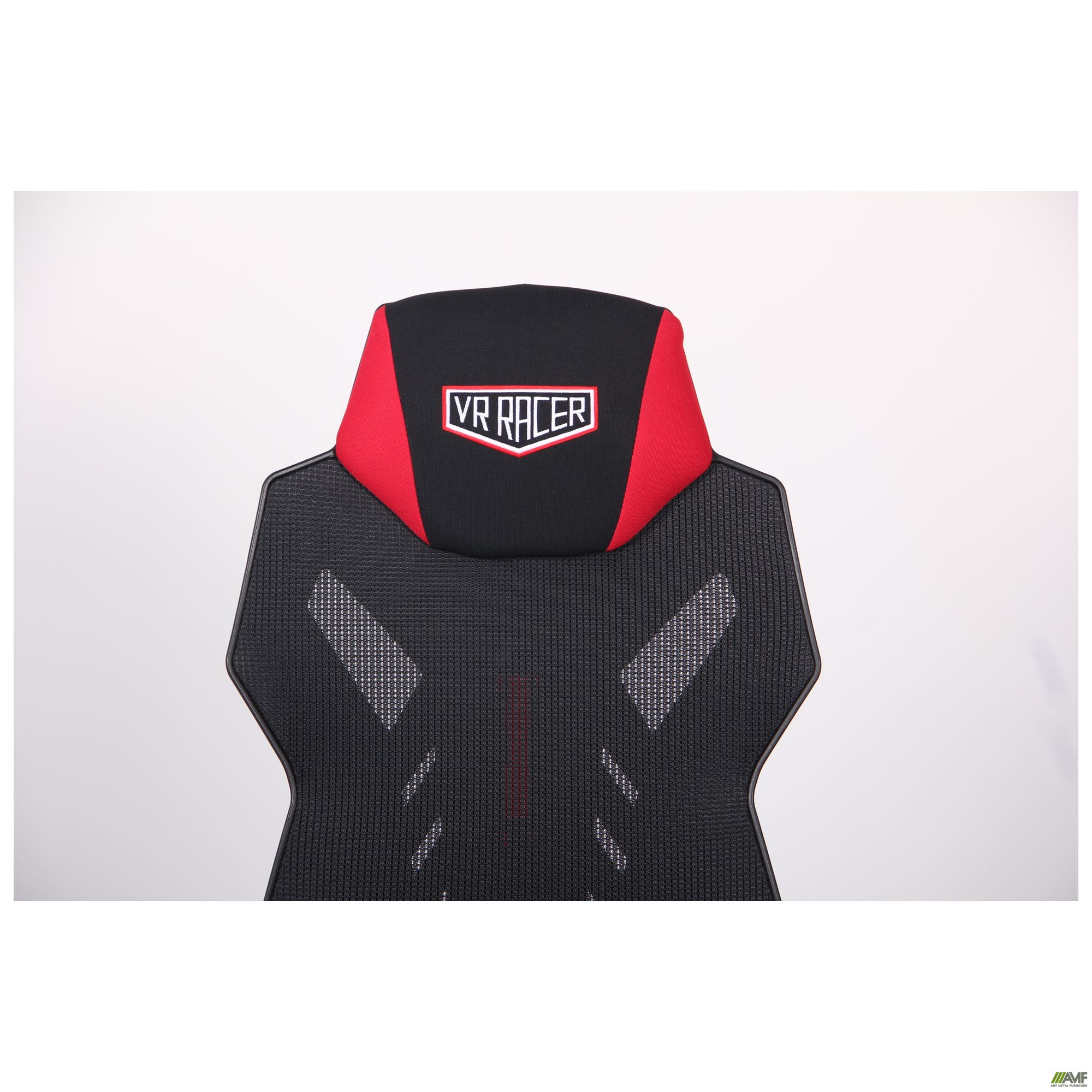 Фото 9 - Кресло VR Racer Radical Grunt черный/красный 