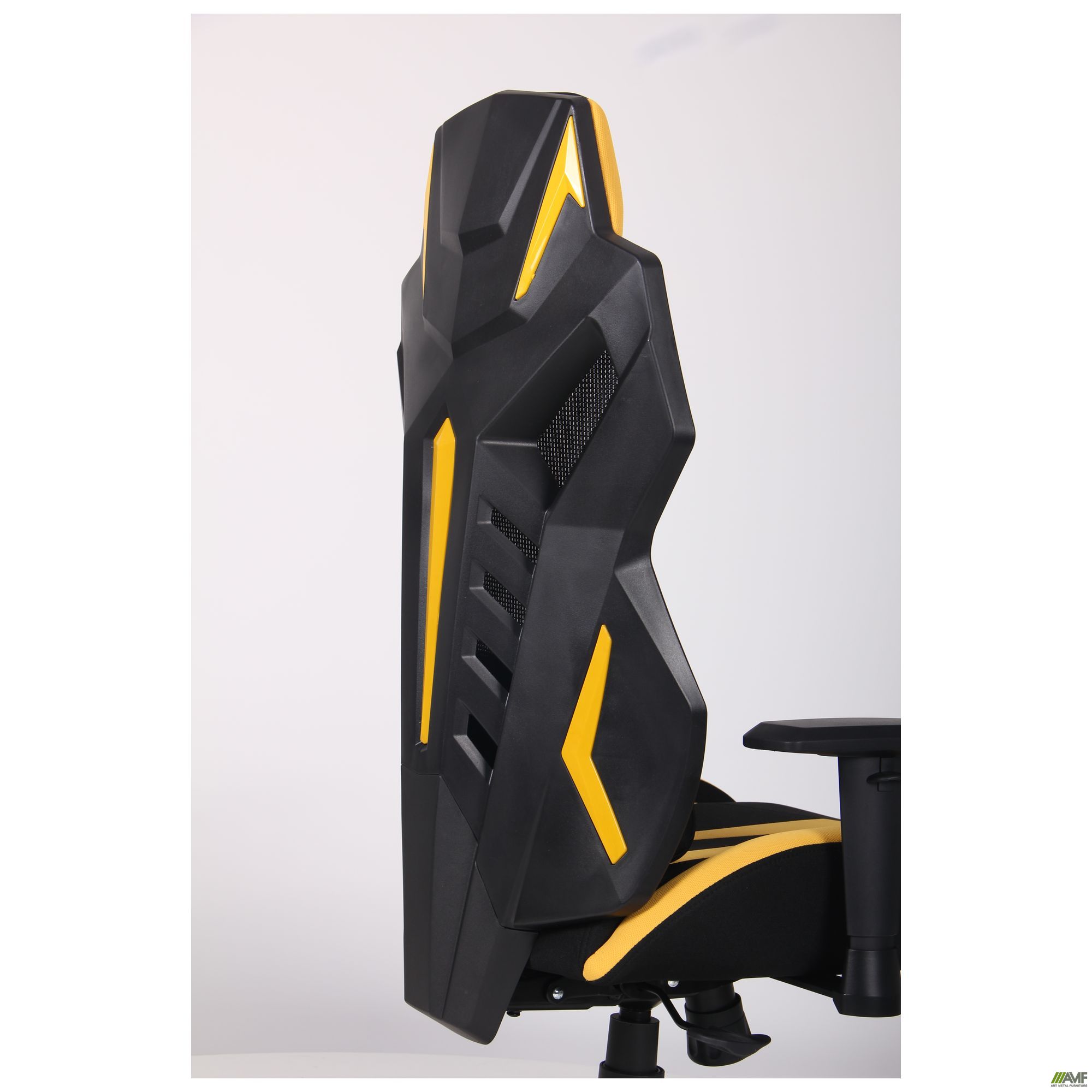 Фото 15 - Кресло VR Racer Radical Wrex черный/желтый 