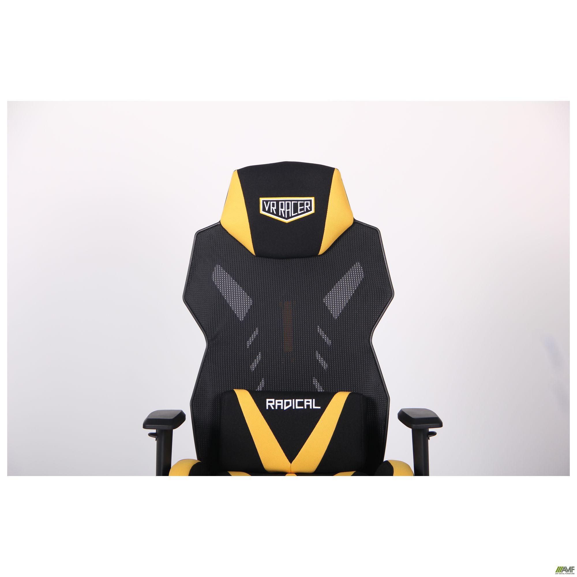 Фото 9 - Кресло VR Racer Radical Wrex черный/желтый 