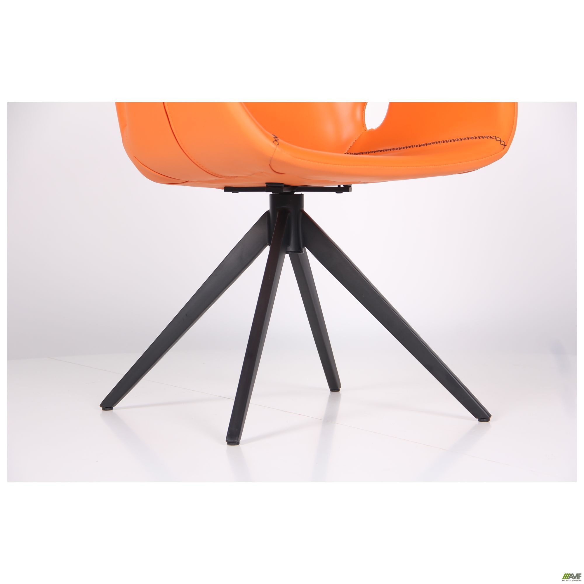 Фото 13 - Кресло Vert orange leather 