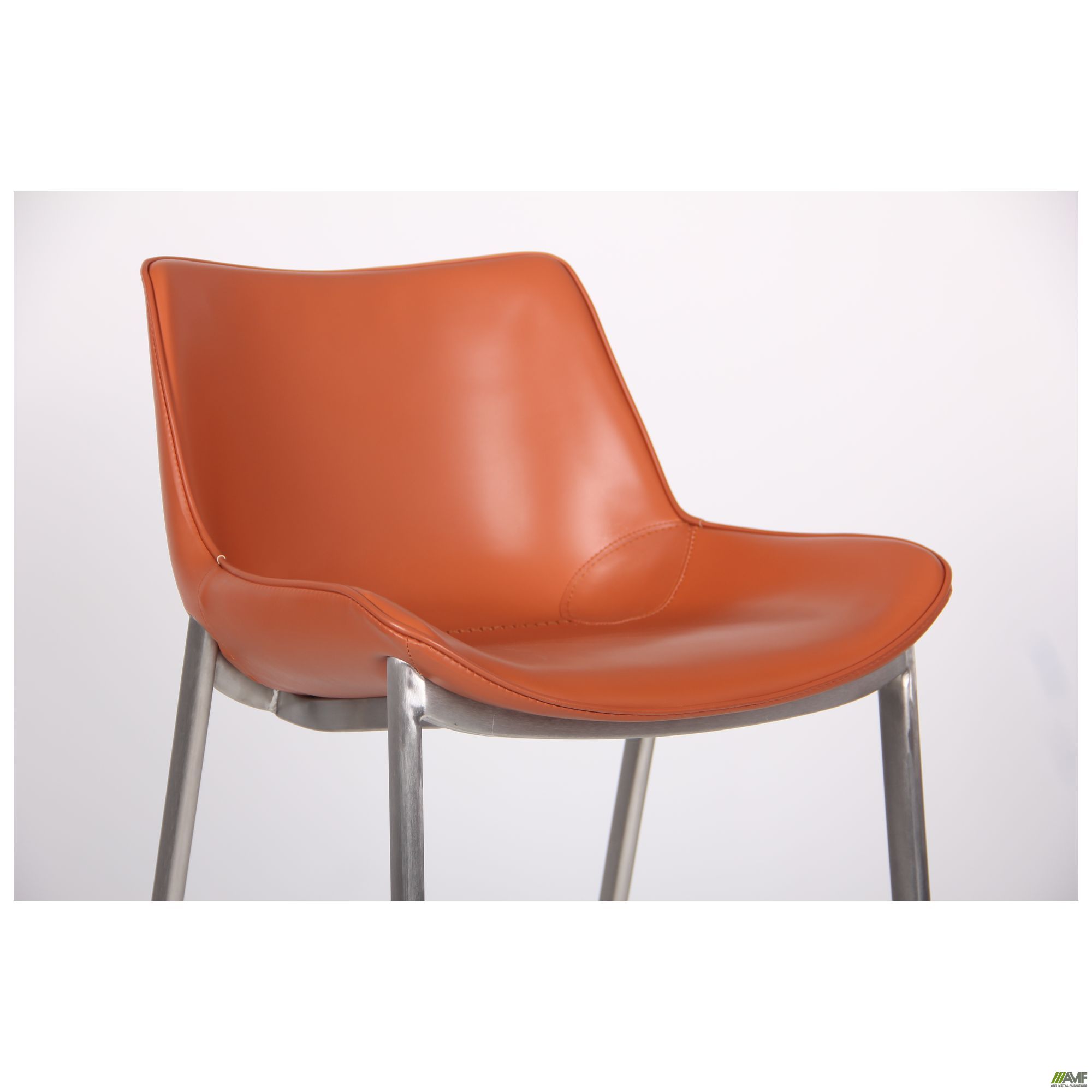 Фото 6 - Барный стул Blanc caramel leather 