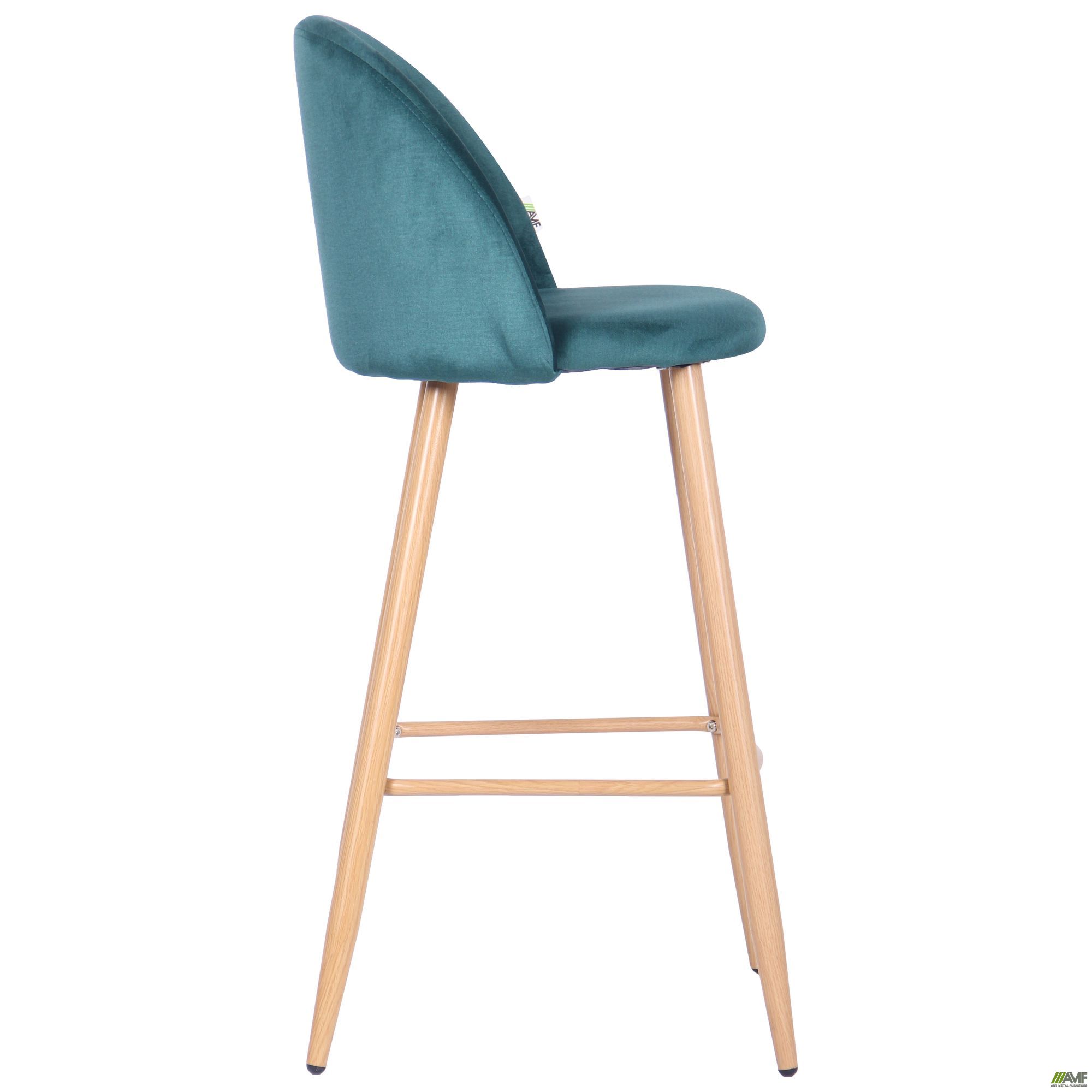 Фото 4 - Барный стул Bellini бук/green 