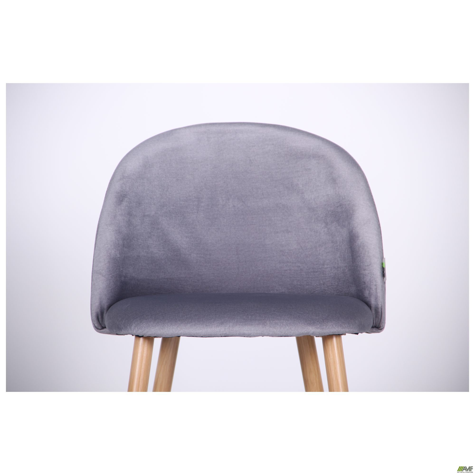 Фото 6 - Барный стул Bellini бук/dark grey 