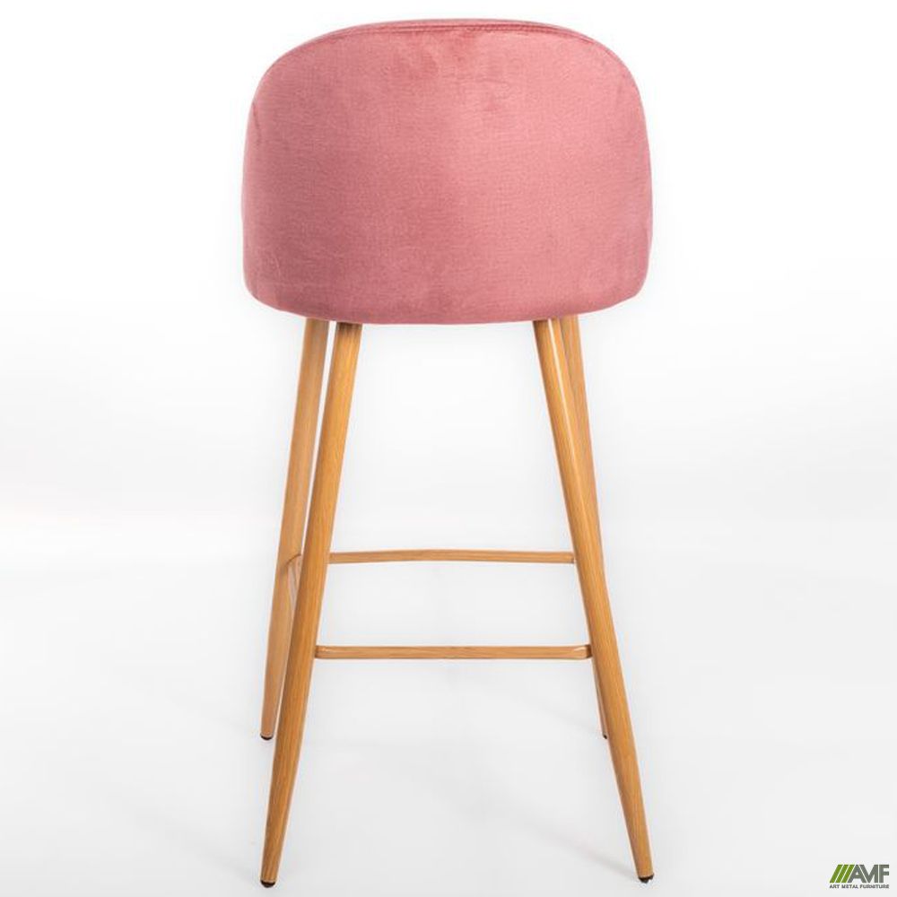 Фото 4 - Барный стул Bellini бук/pink 