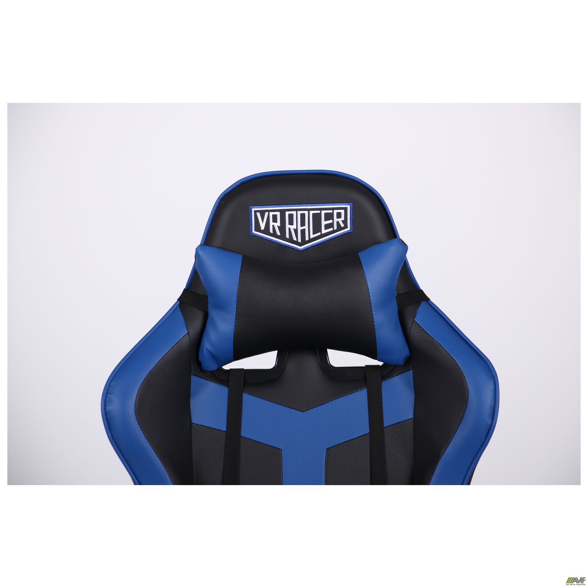 Фото 8 - Кресло VR Racer Dexter Slag черный/синий 