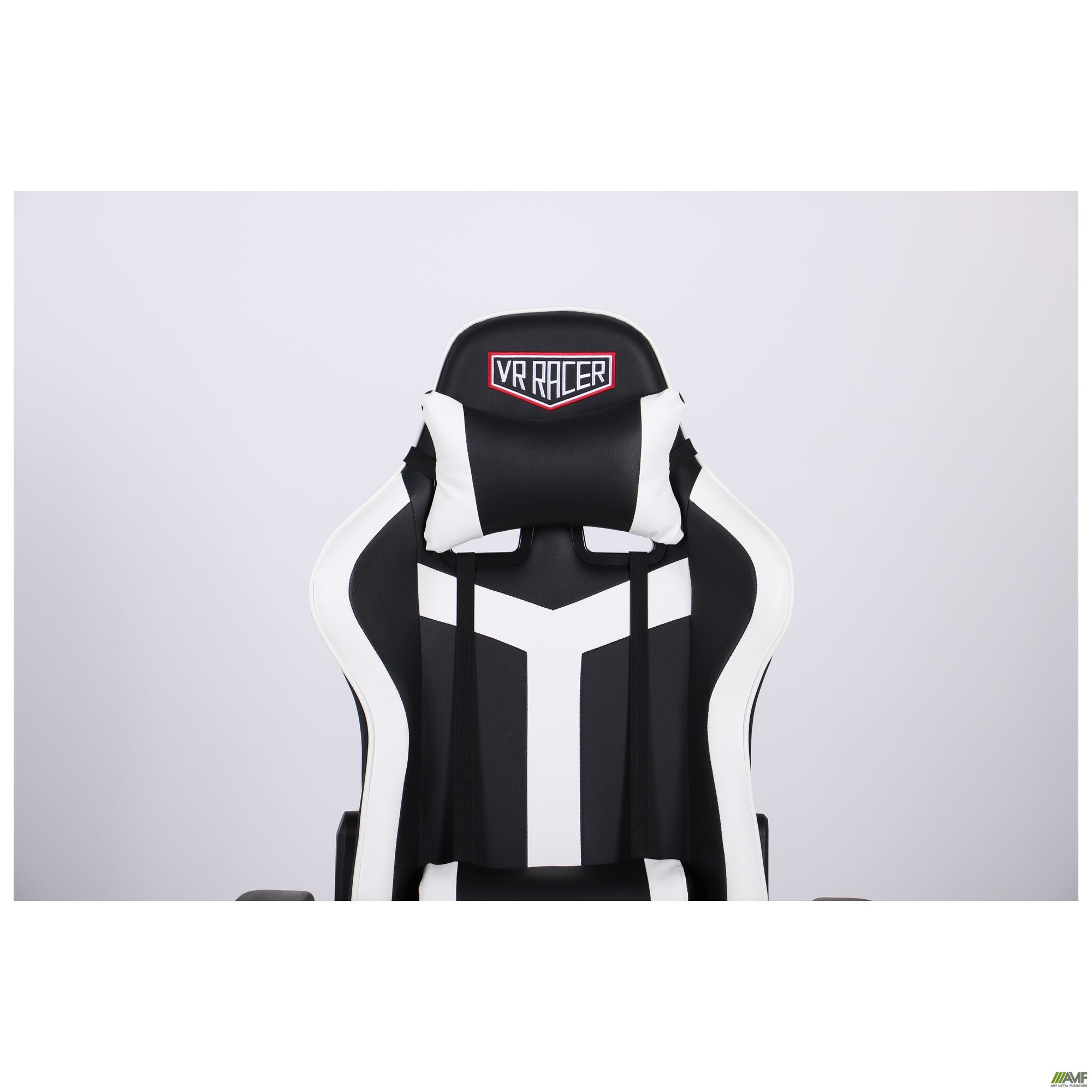 Фото 7 - Кресло VR Racer Dexter Laser черный/белый 