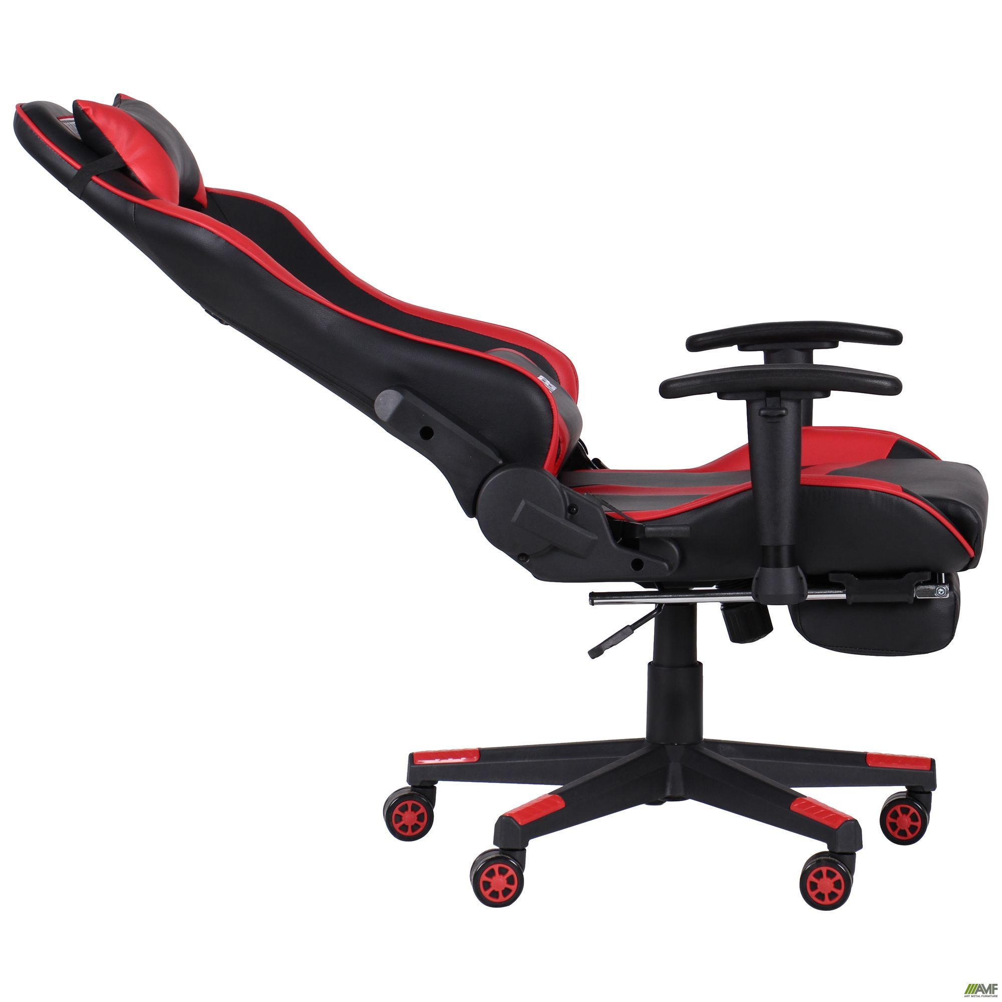 Фото 6 - Кресло VR Racer Dexter Grindor черный/красный 